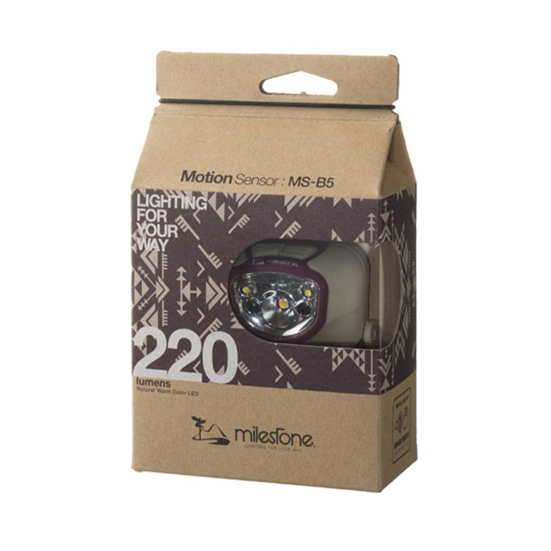 Milestone MS-B5 220 Lumens Headlamp