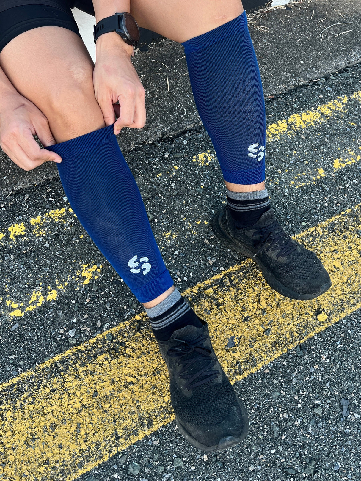 Stepsole Antibacterial Compression Calf Sleeves