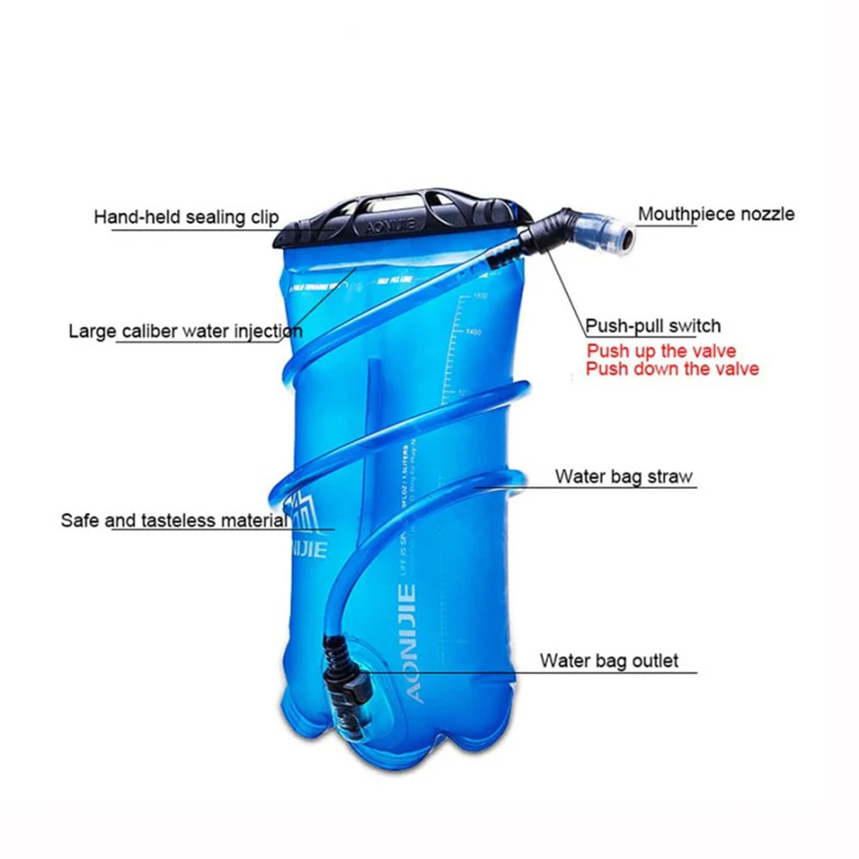 AONIJIE HYDRATION BLADDER 1.5L #SD16