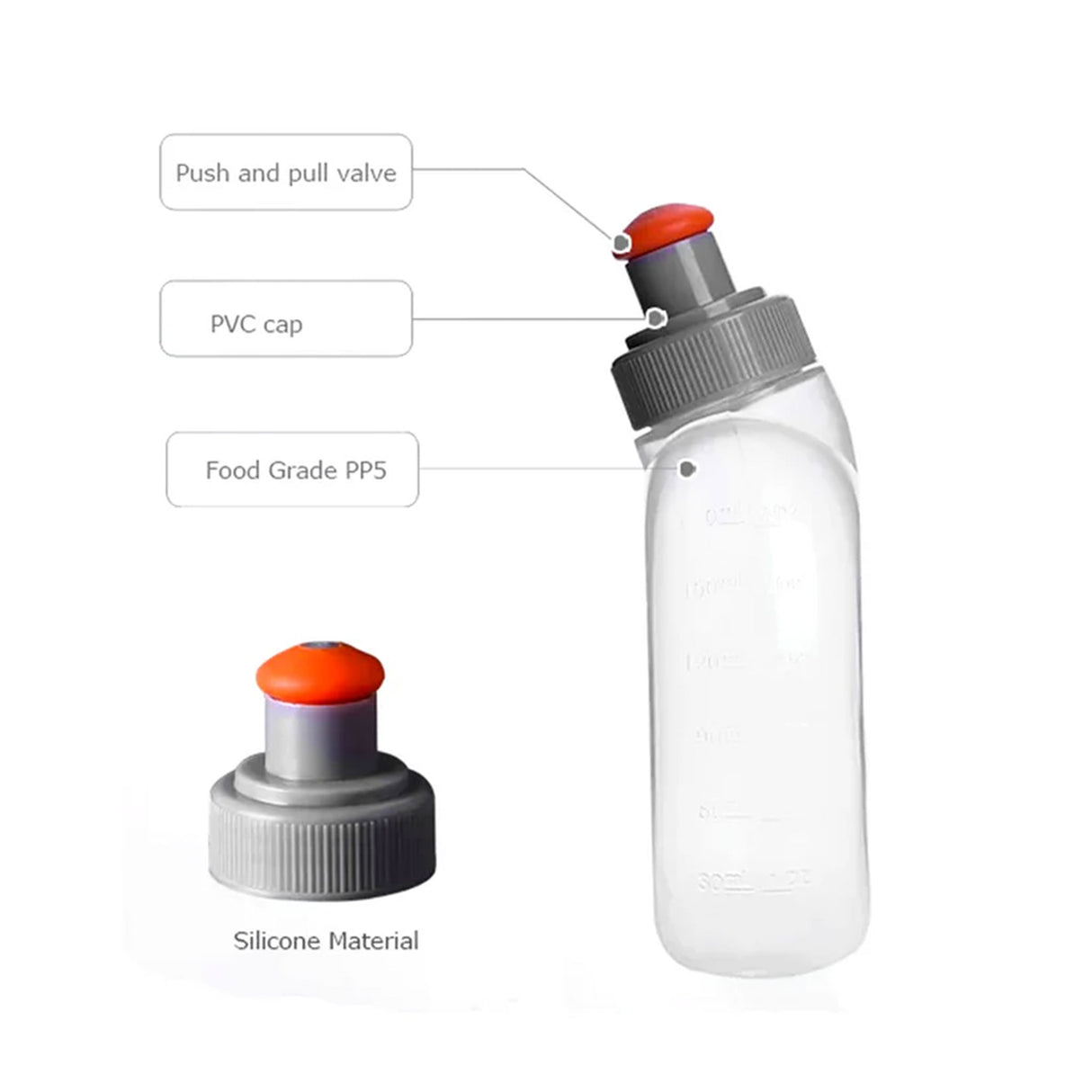 AONIJIE WATER BOTTLE 170ML #SD05