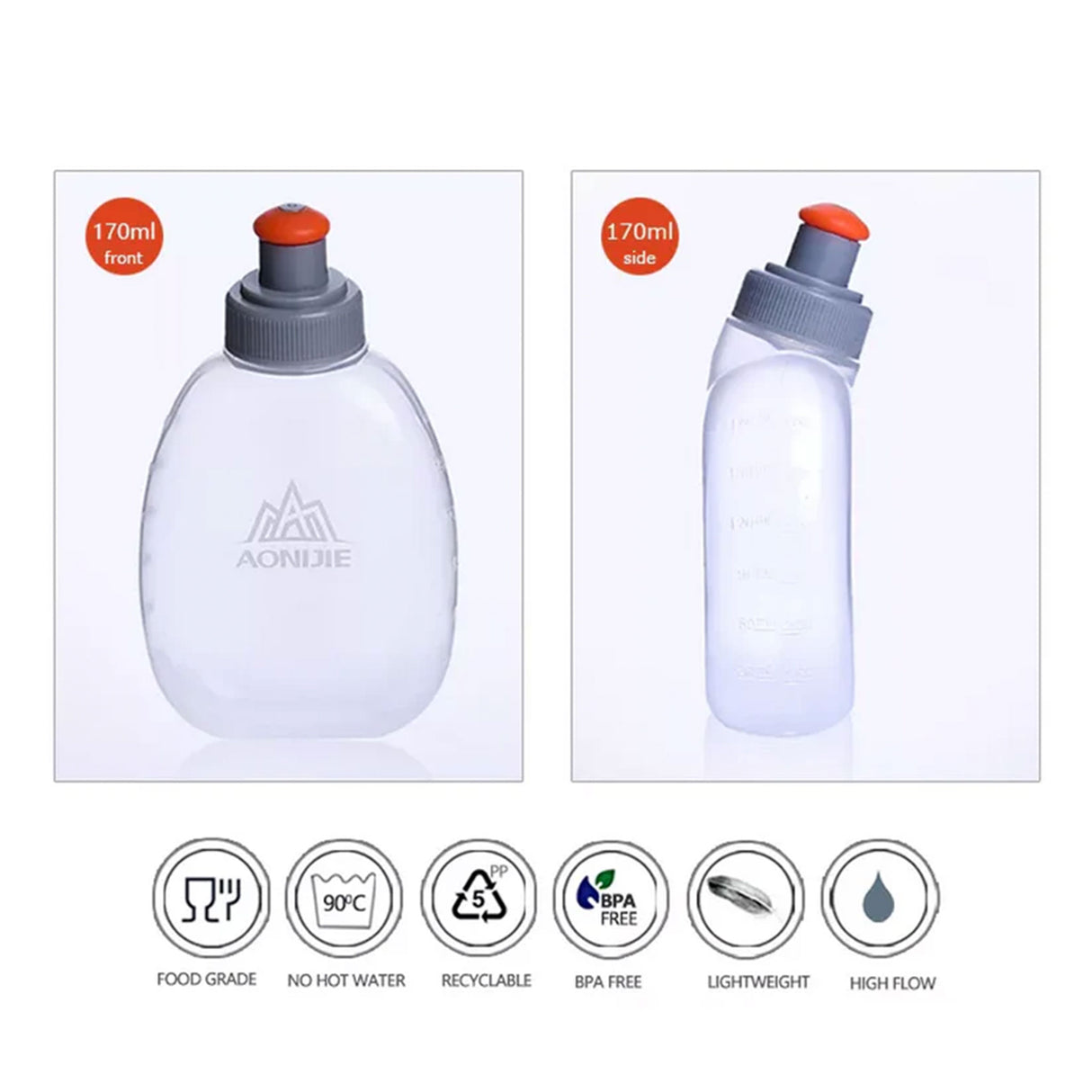 AONIJIE WATER BOTTLE 170ML #SD05