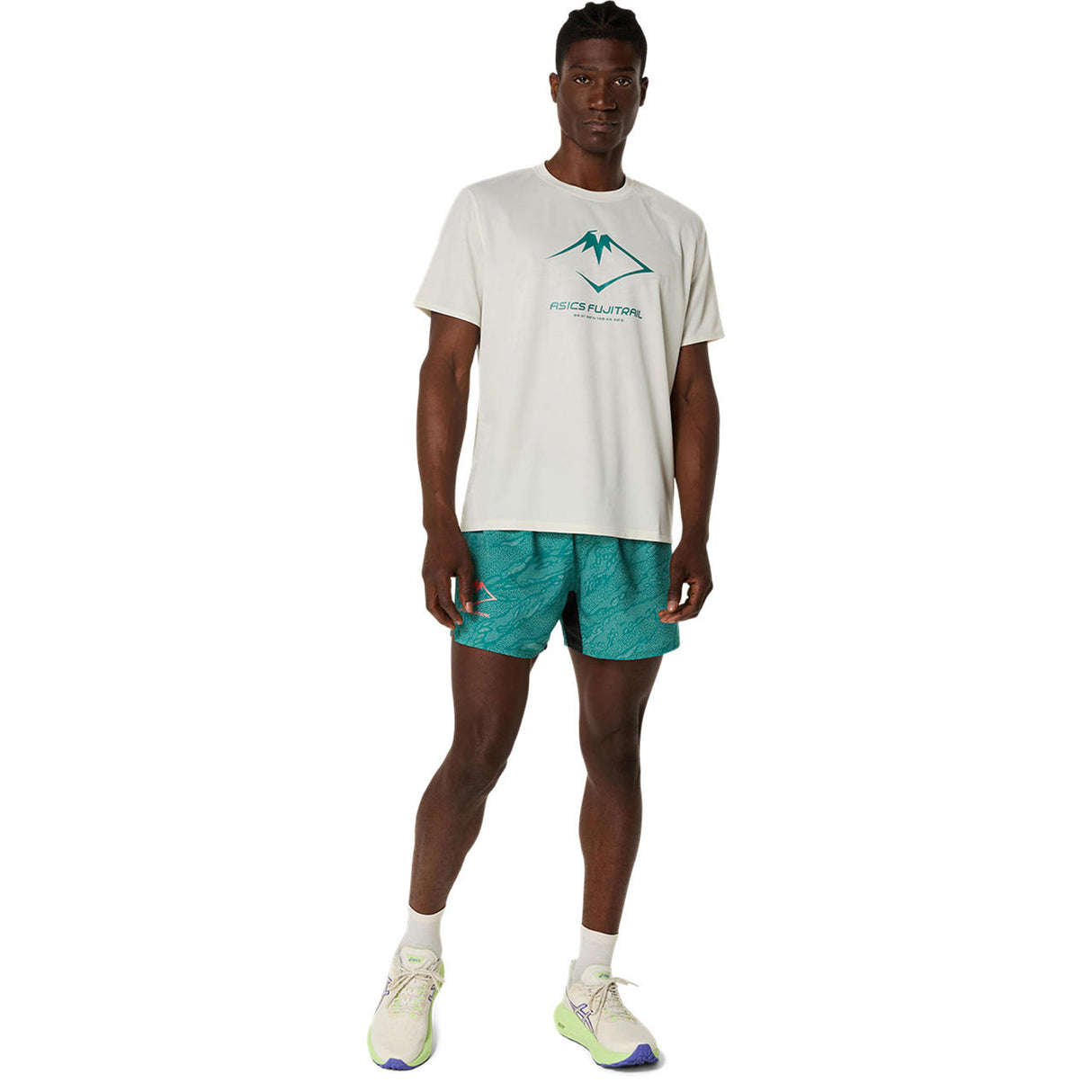 Asics Fujitrail All Over Print 5Inch shorts