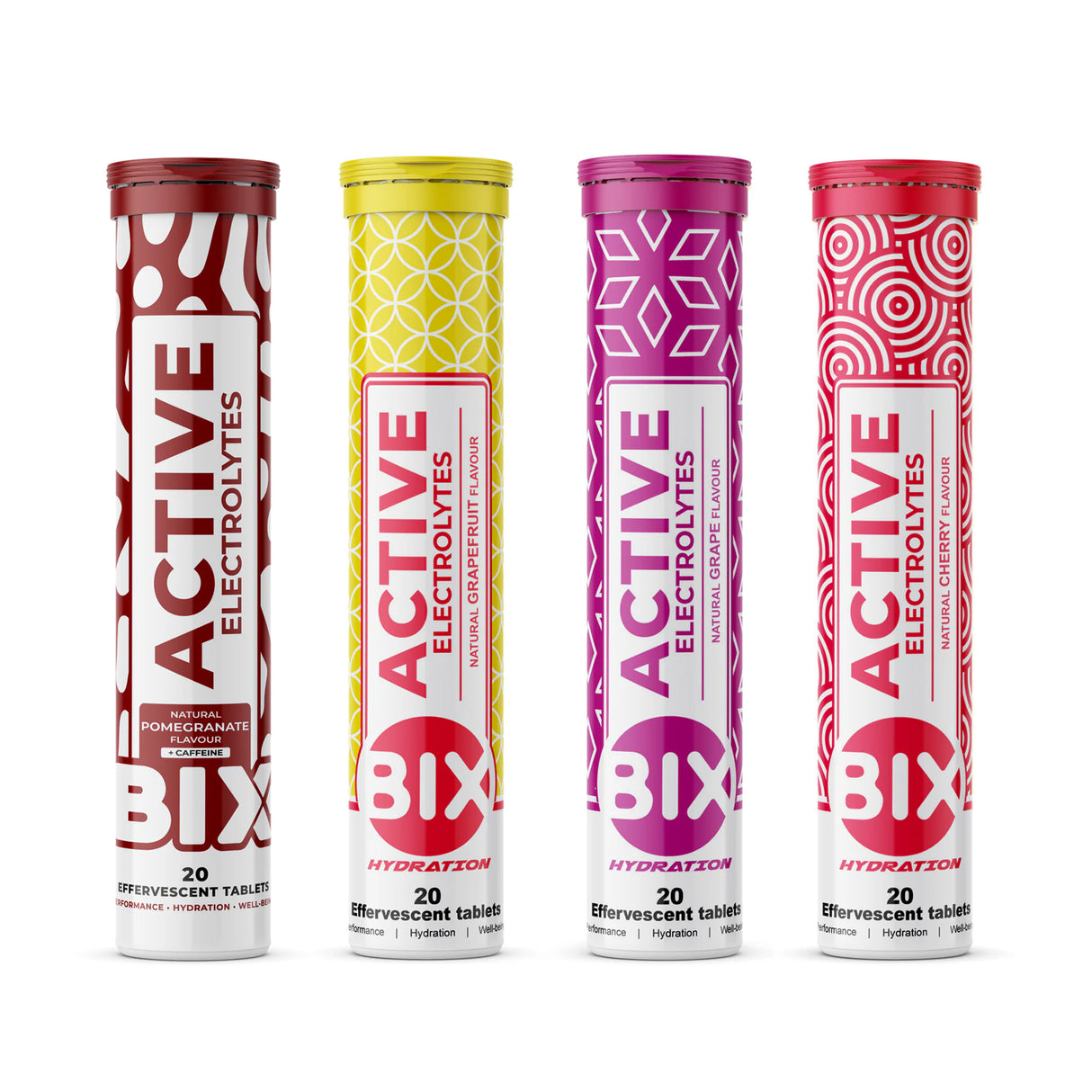 Bix Active Electrolytes