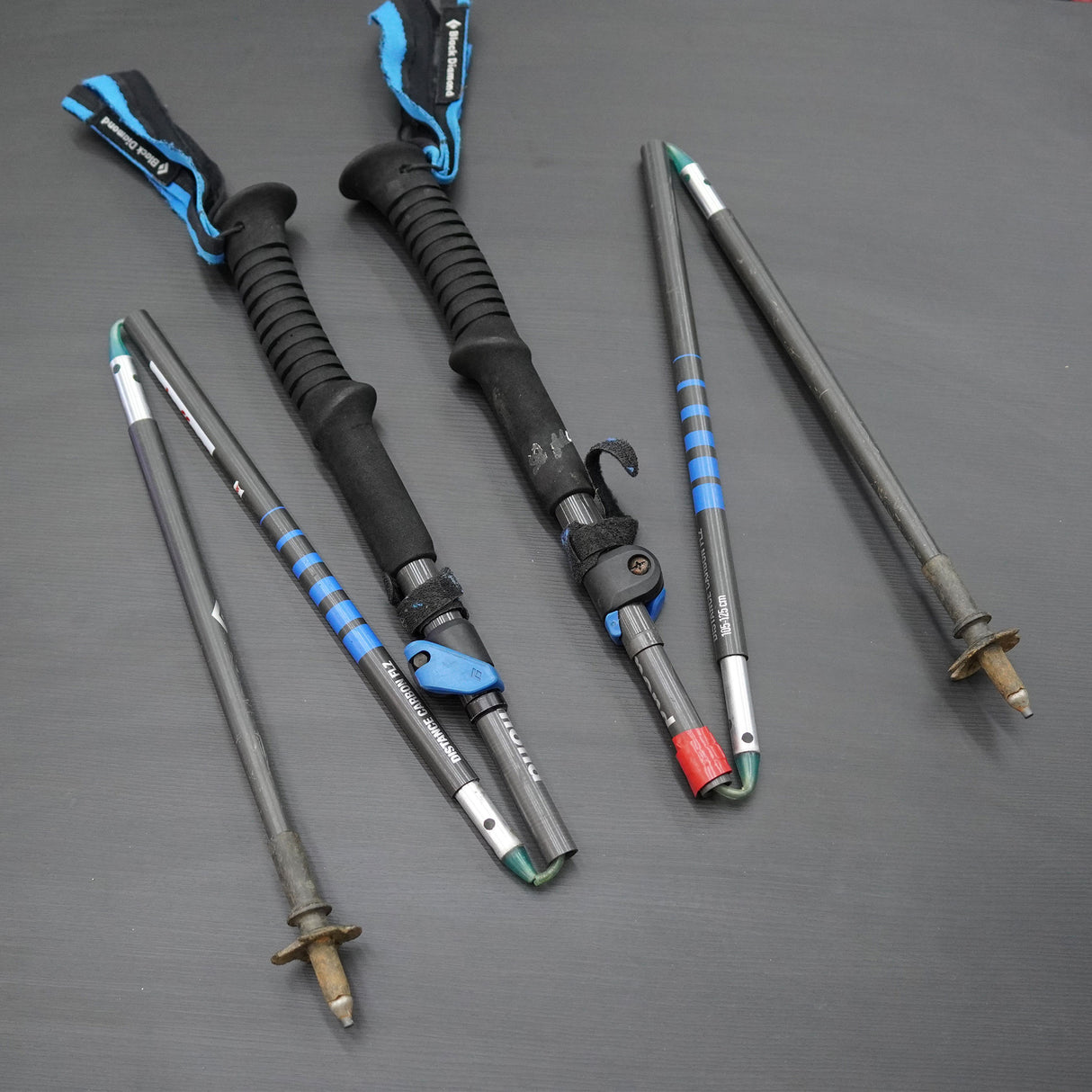 สินค้าปล่อยเช่า_ไม้เทรคกิ้งโพล Black Diamond Distance Carbon FLZ Trekking Poles (105-125cm)