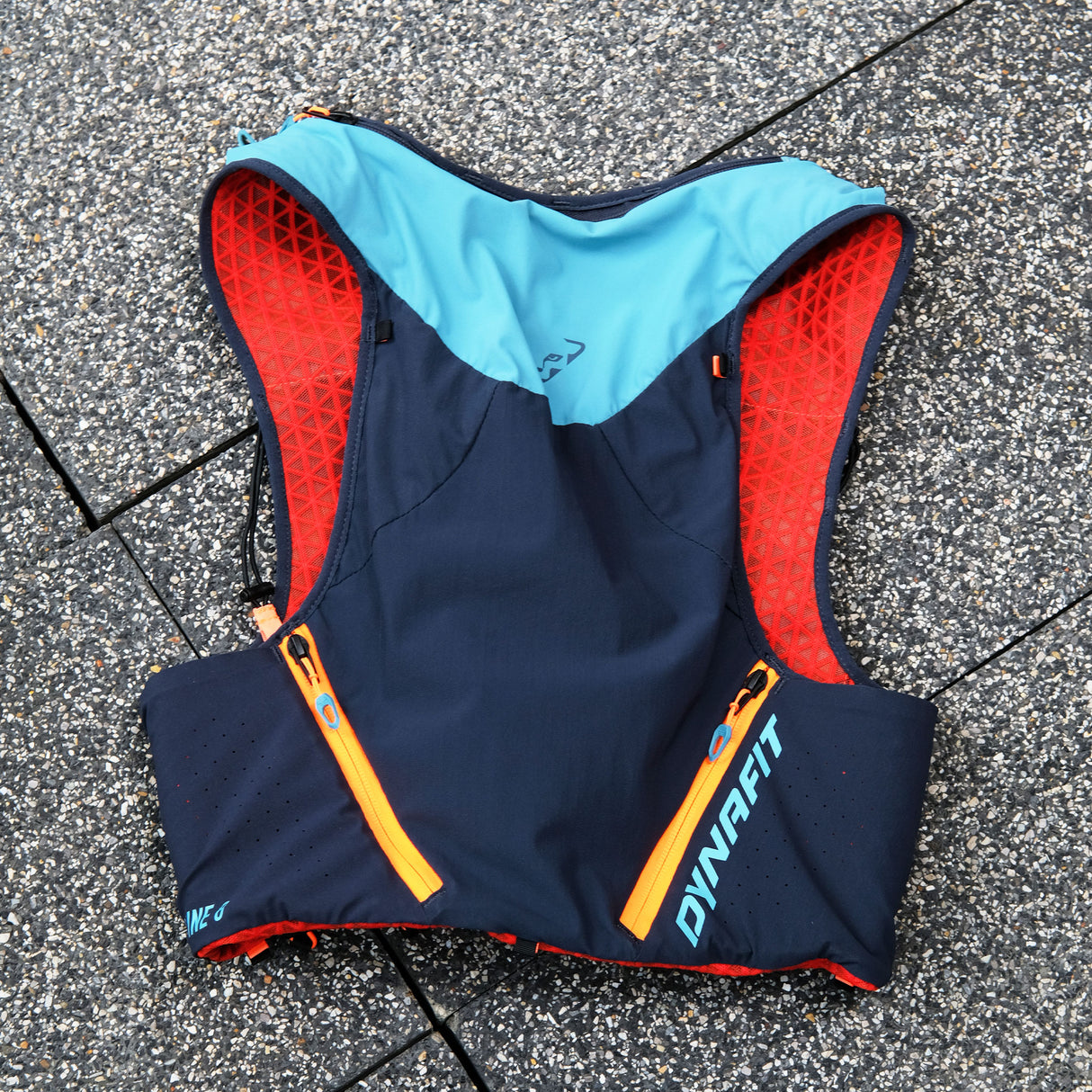 สินค้าปล่อยเช่า_เป้น้ำ DYNAFIT ALPINE 8 VEST (BLUE ORANGE, M/L)