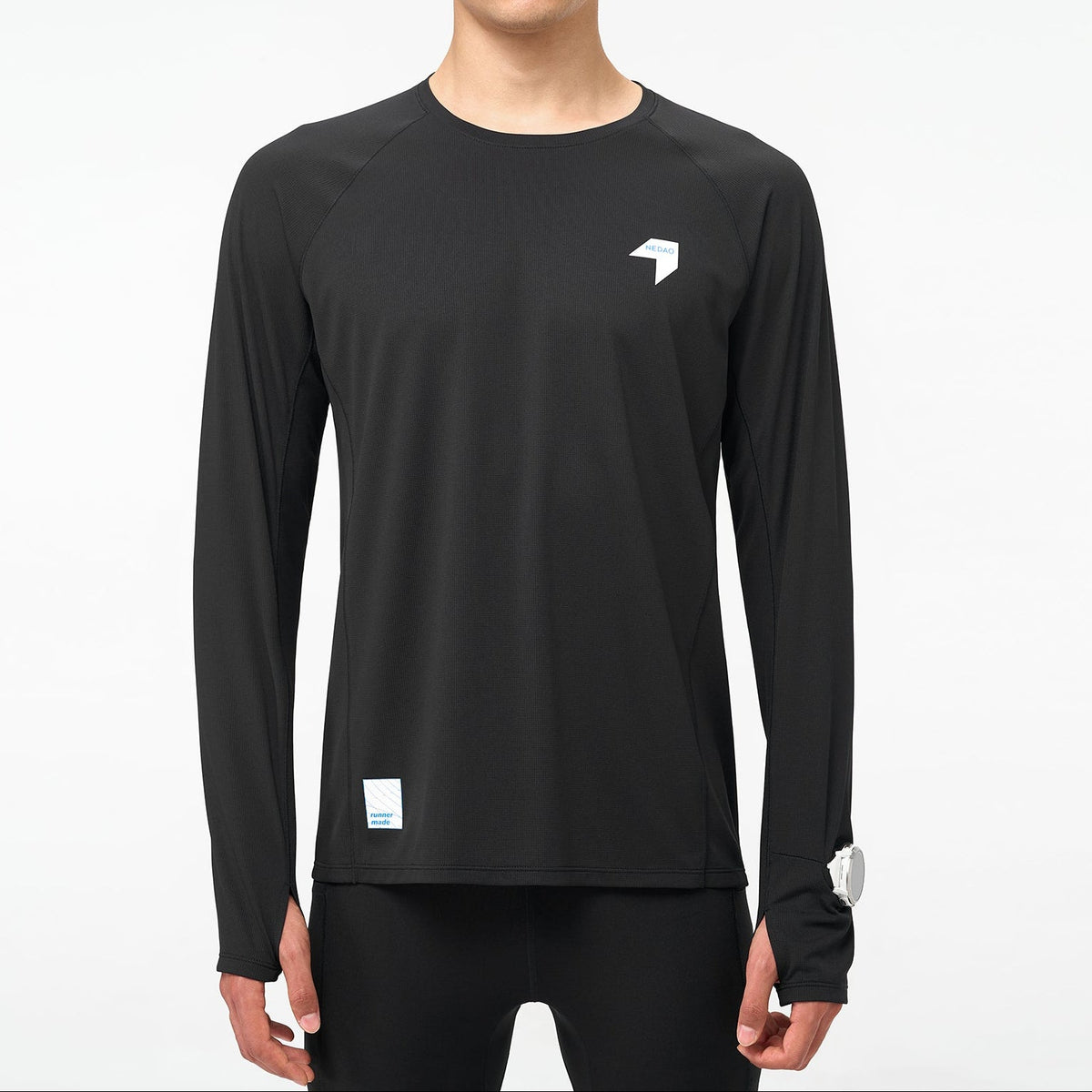 NEDAO 2026 MEN'S GRAIN TEXTURE RUNNING LONG SLEEVE