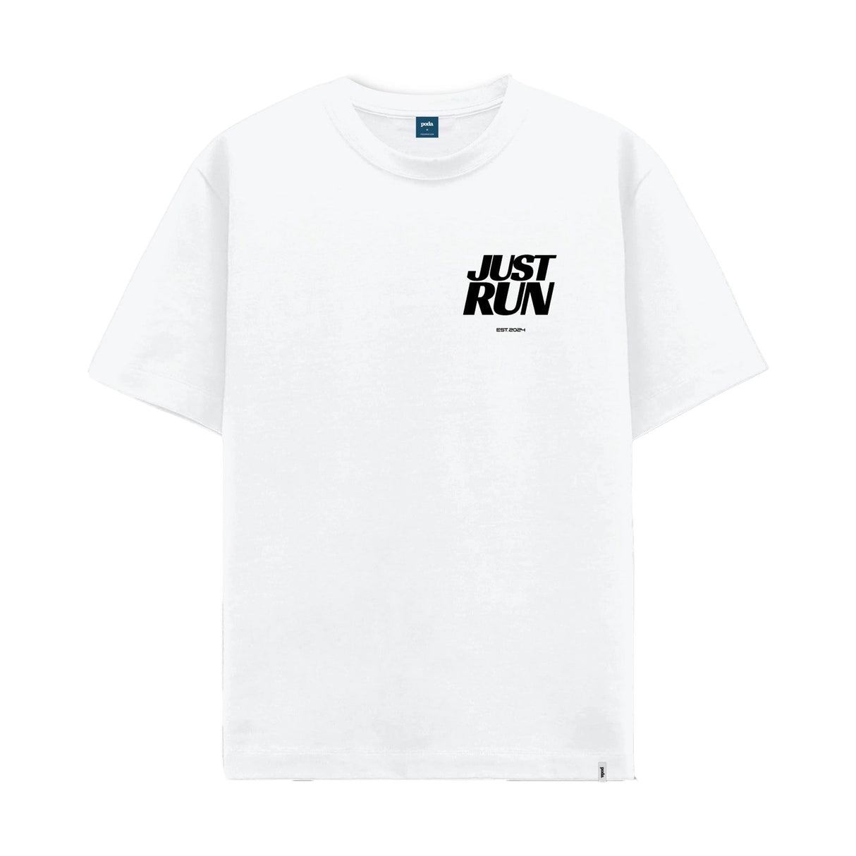 JUSTRUN SPORT UNISEX LIMITED EDITION COTTON T-SHIRT #SKETCHED BY UK ARTIST NOAH FRANCIS