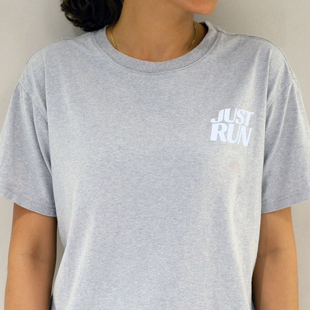 JUSTRUN SPORT UNISEX RELAXED COTTON T-SHIRT #ORIGINAL DESIGN