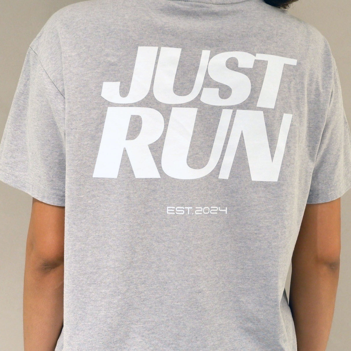 JUSTRUN SPORT UNISEX RELAXED COTTON T-SHIRT #ORIGINAL DESIGN