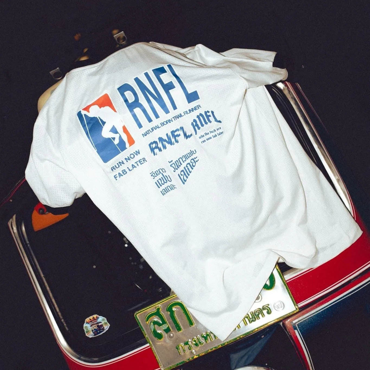 SCSL UNISEX TEE - SCSL x RNFL NBA PARODY RINGER