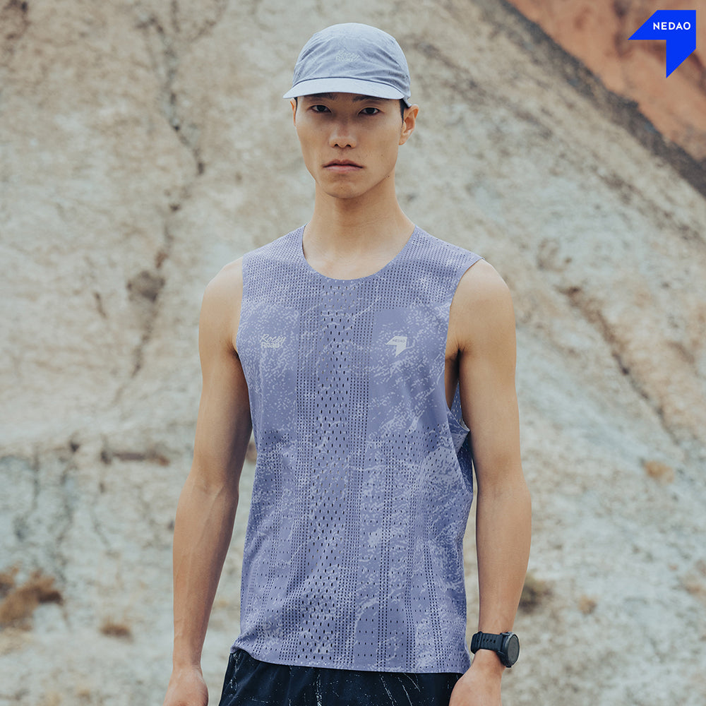 NEDAO MEN'S QIFLOW SLEEVELESS SHIRT V5.0 - ROCKY ROAD LIMITED EDITION