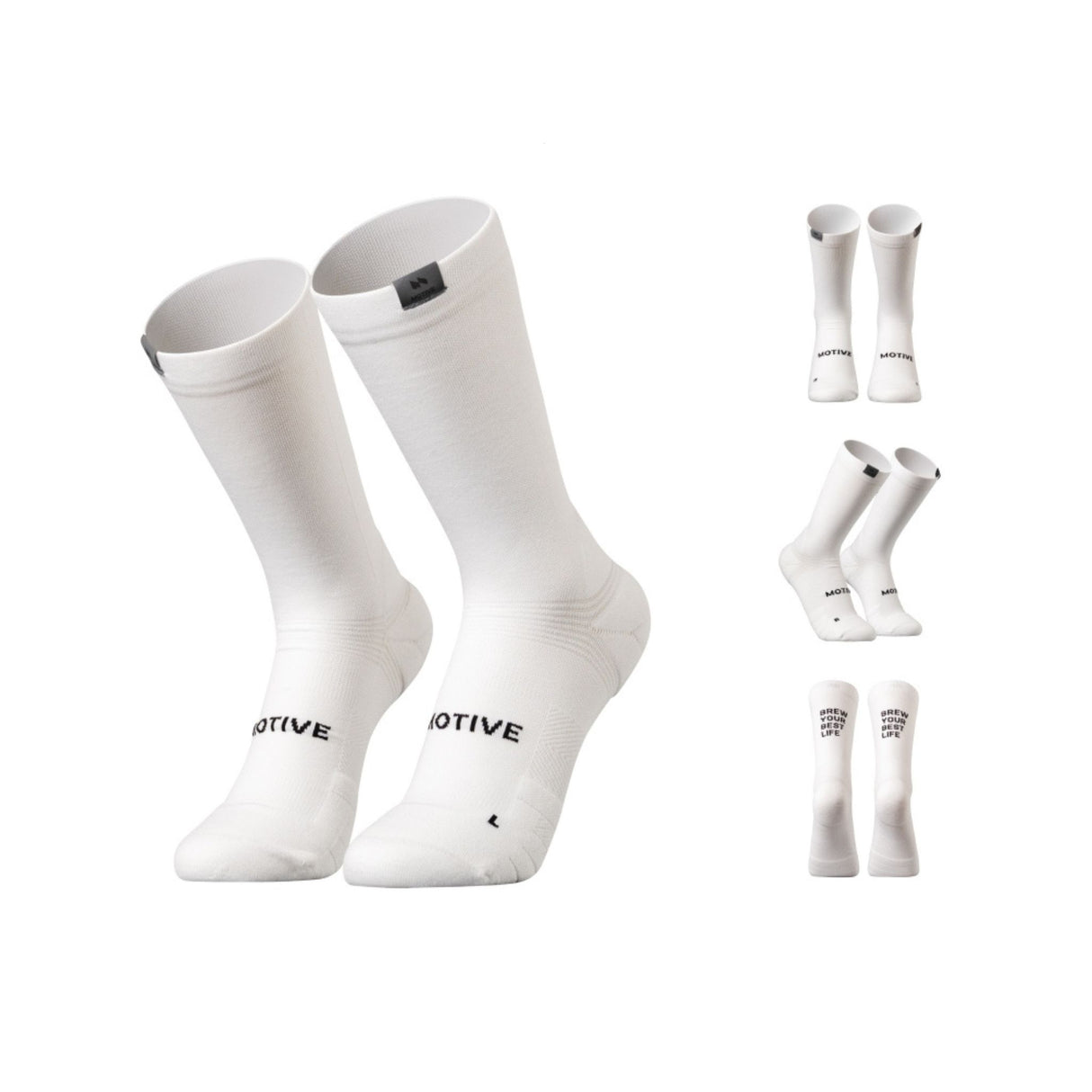 MOTIVE SOCK ULTRA SPEED - CREW #BREW RUN CLUB 2025 EDITION