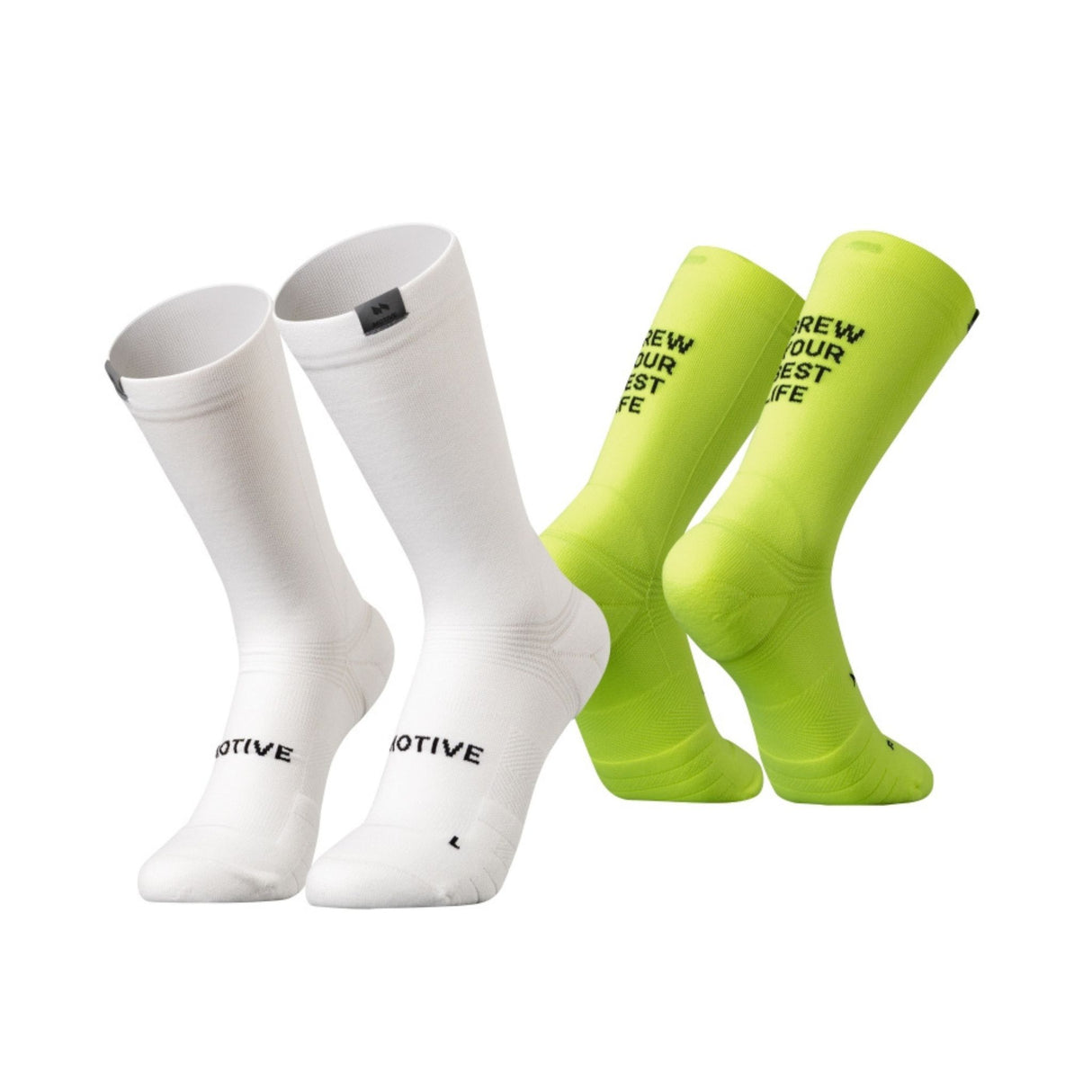 MOTIVE SOCK ULTRA SPEED - CREW #BREW RUN CLUB 2025 EDITION