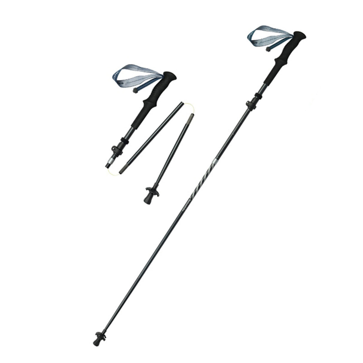 NATUREHIKE ALUMINUM FIVE-SECTION ADJUSTABLE FOLDING TREKKING POLE #CHANG FENG PRO (1 ข้าง)