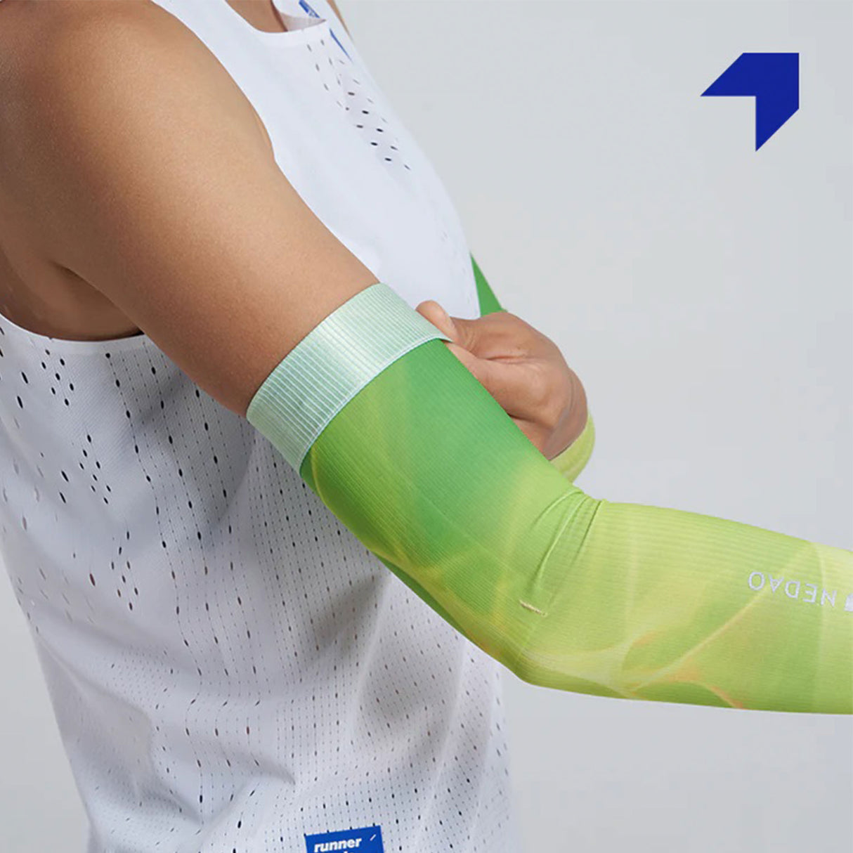 Nedao Arm Sleeves, running arm sleeves with gel inserts