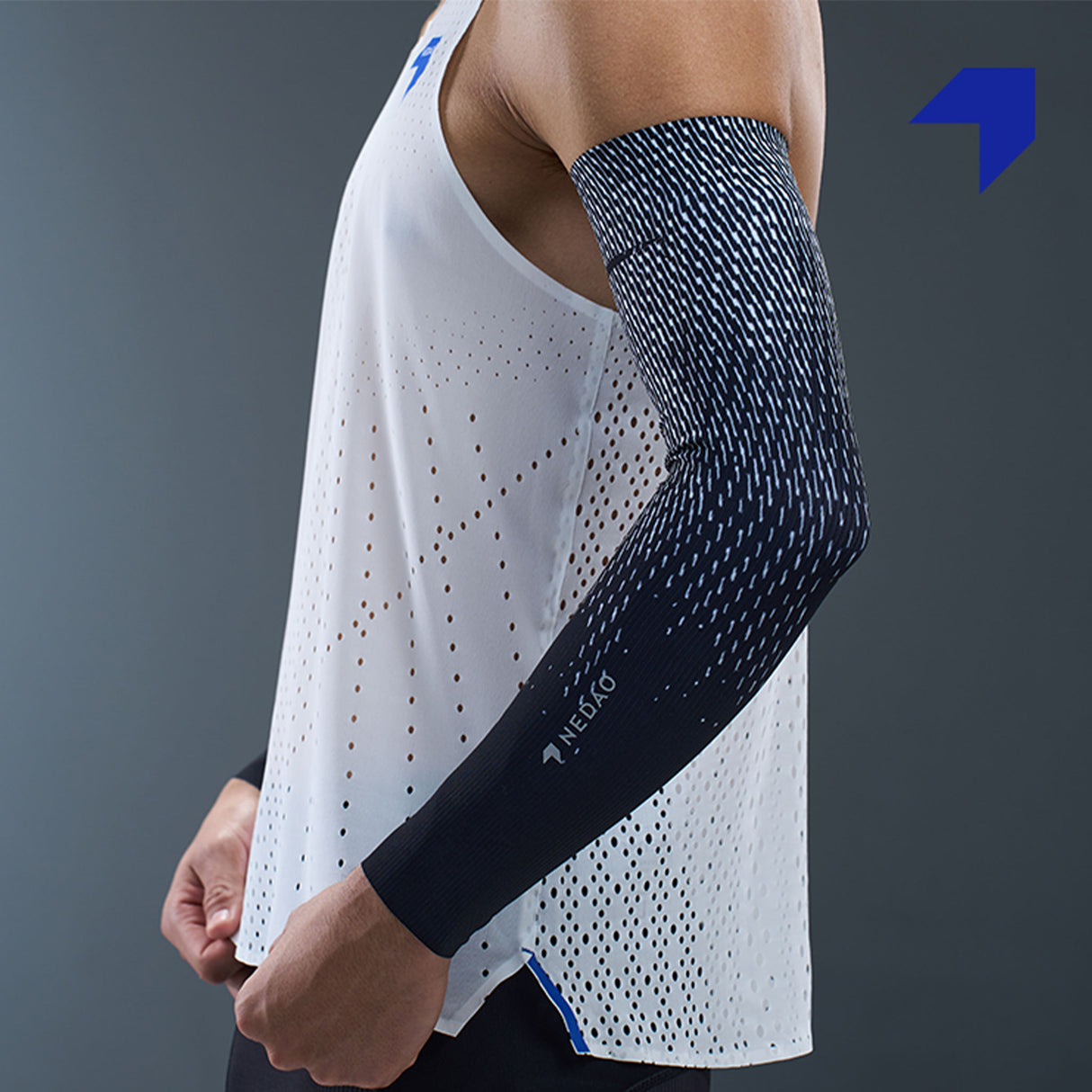 Nedao Arm Sleeves, running arm sleeves with gel inserts