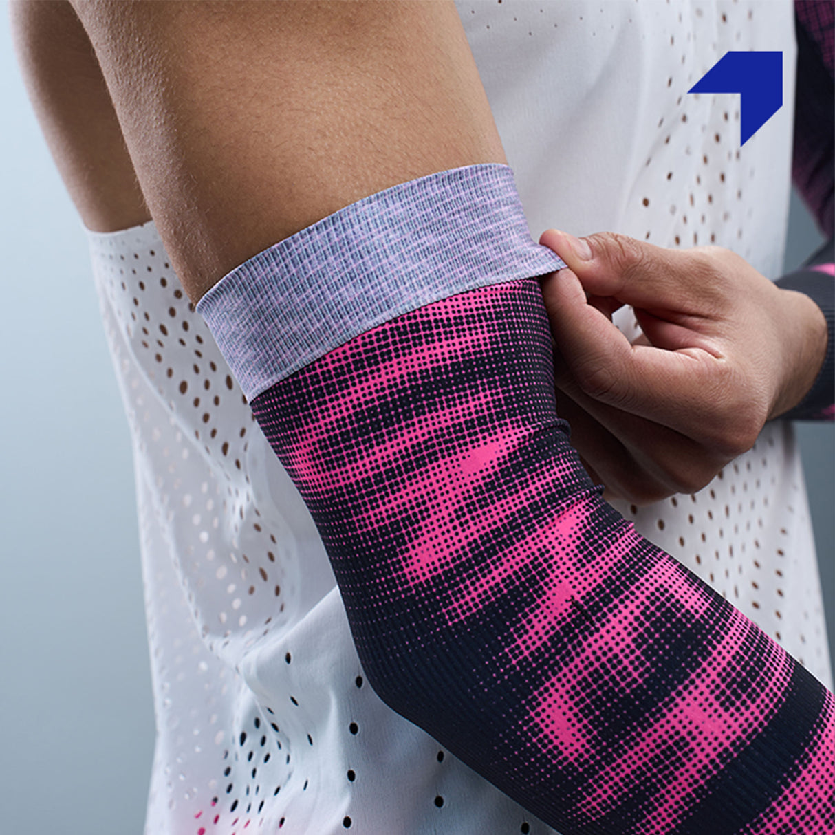 Nedao Arm Sleeves, running arm sleeves with gel inserts