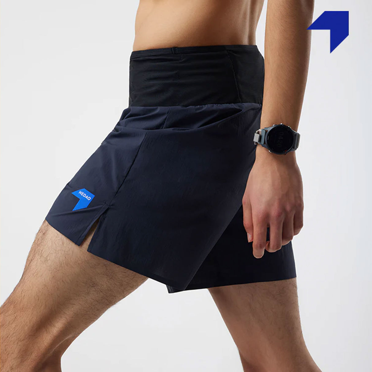 Nedao Men's Storang Running Short Power Pouch