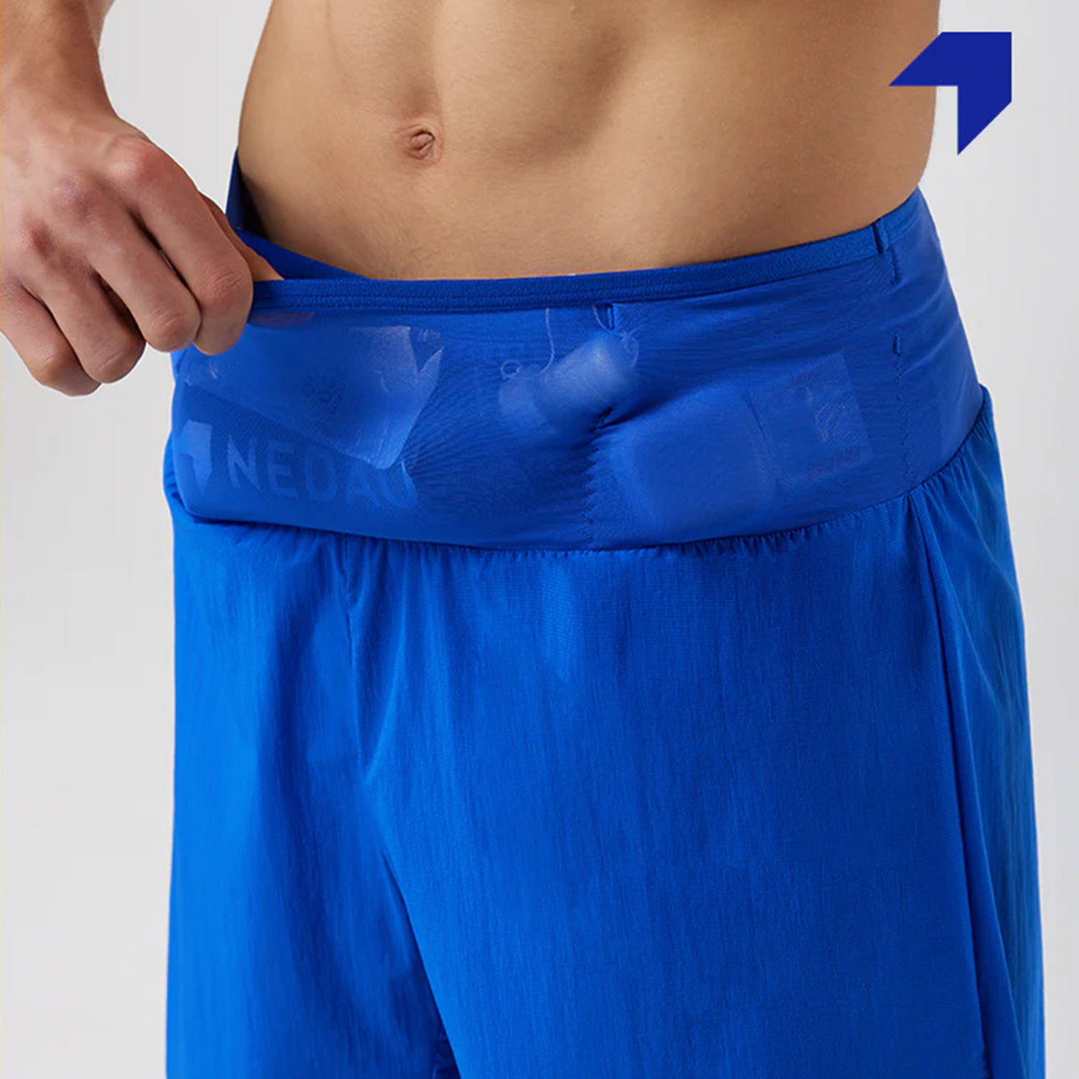 Nedao Men's Storang Running Short Power Pouch