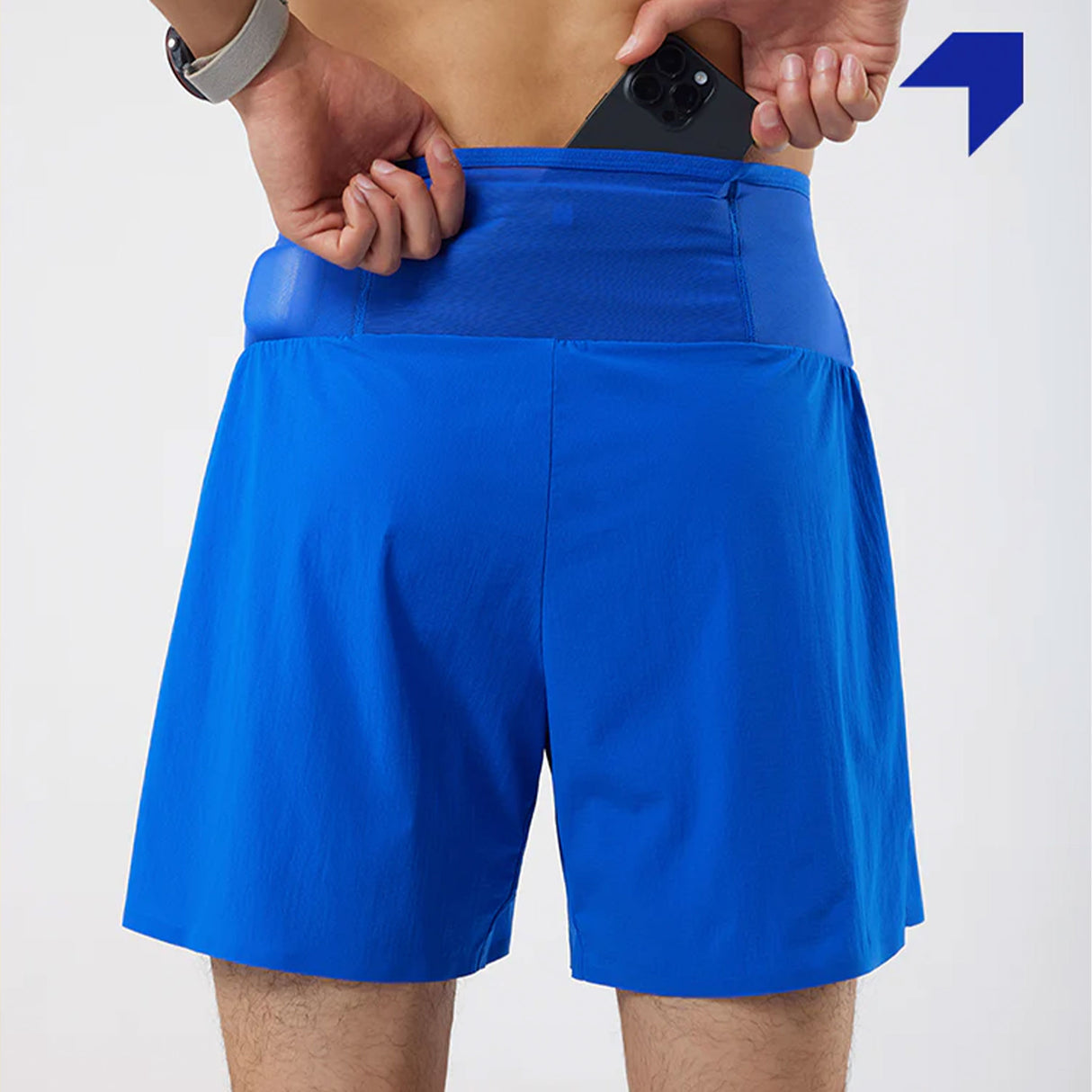 Nedao Men's Storang Running Short Power Pouch