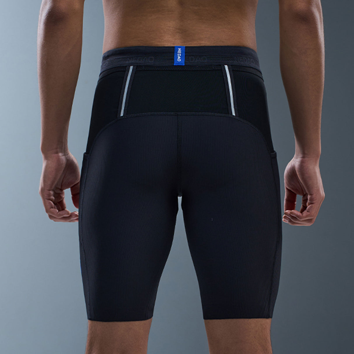 NEDAO MEN'S 1/2 LENGTH TRAIL RUNNING TIGHTS