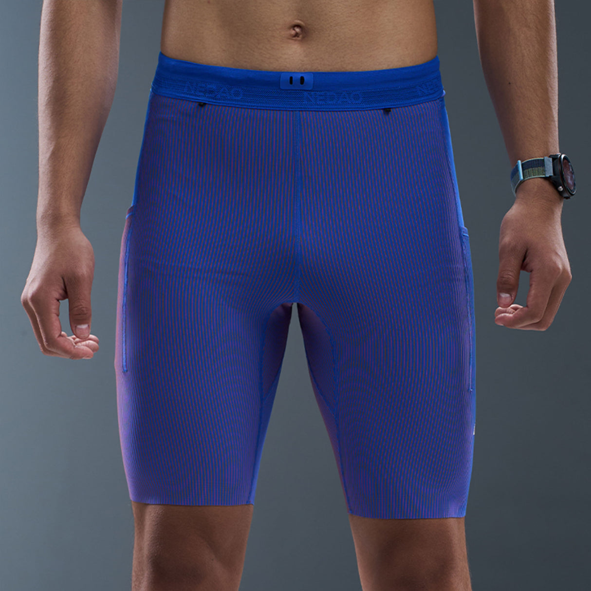 NEDAO MEN'S 1/2 LENGTH TRAIL RUNNING TIGHTS