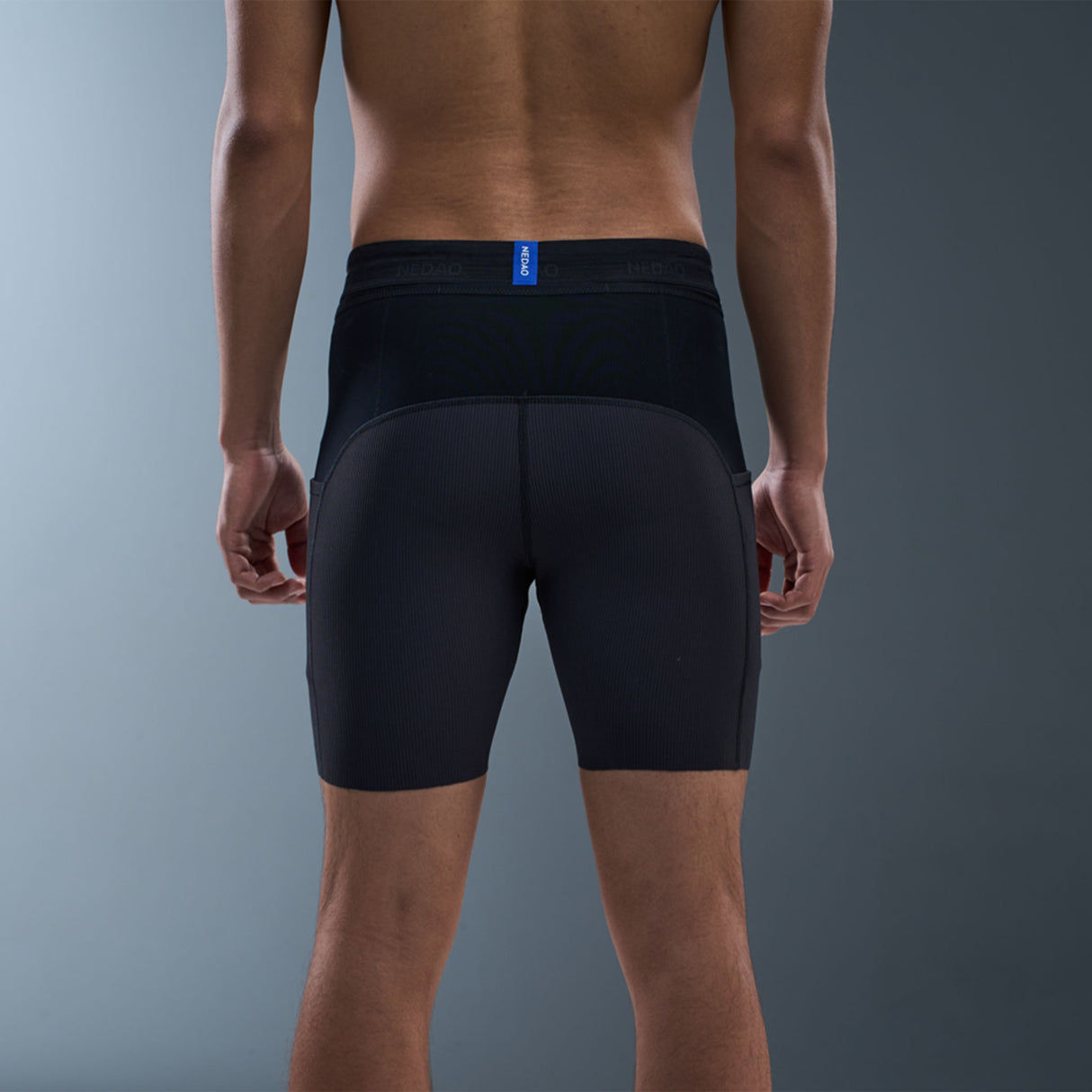 NEDAO MEN'S 1/2 LENGTH RUNNING TIGHTS VELOCITY X PRO (7''inseam)