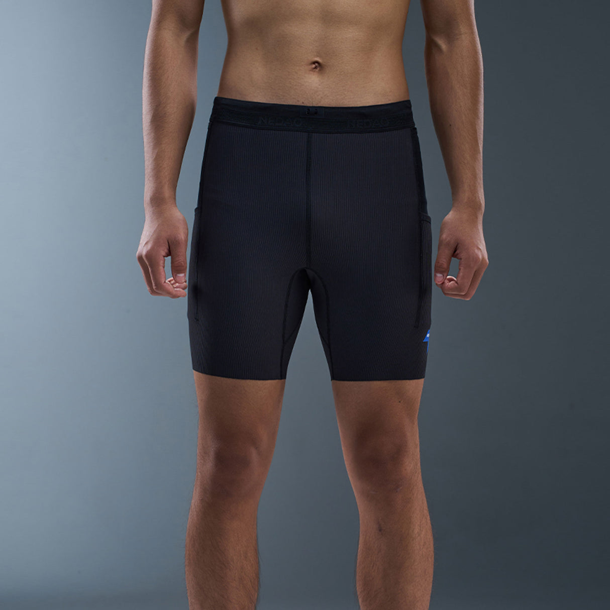 NEDAO MEN'S 1/2 LENGTH RUNNING TIGHTS VELOCITY X PRO (7''inseam)