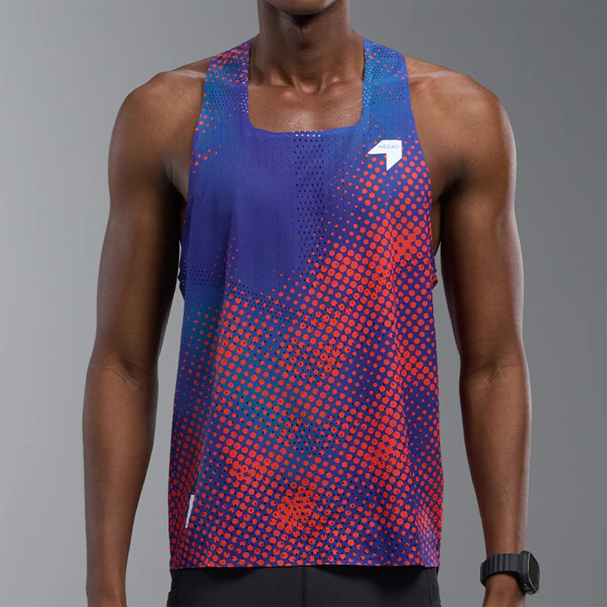 NEDAO Men's QiFlow Racing Singlet One Cut (Special Print Edition)