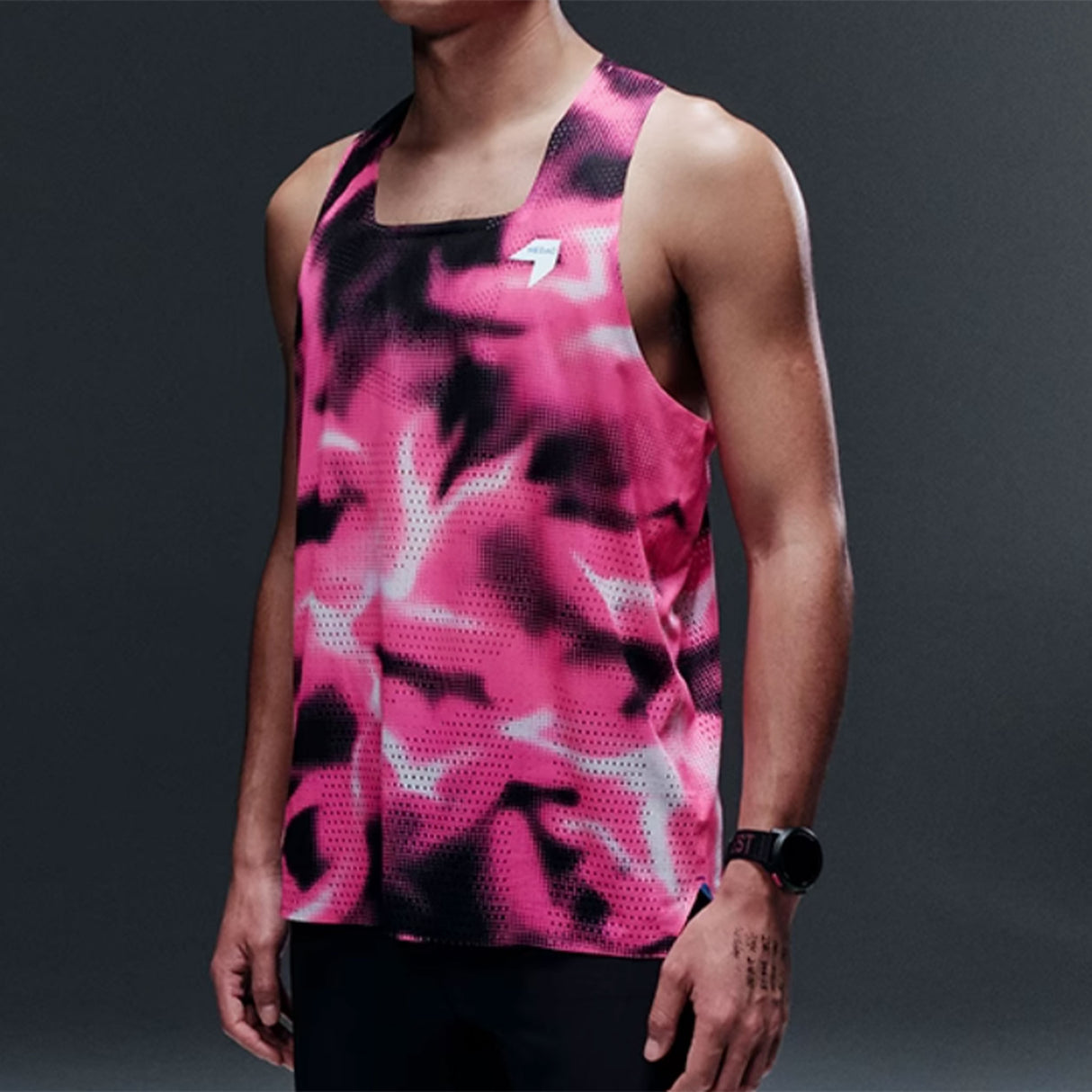 NEDAO Men's QiFlow Racing Singlet One Cut (Special Print Edition)