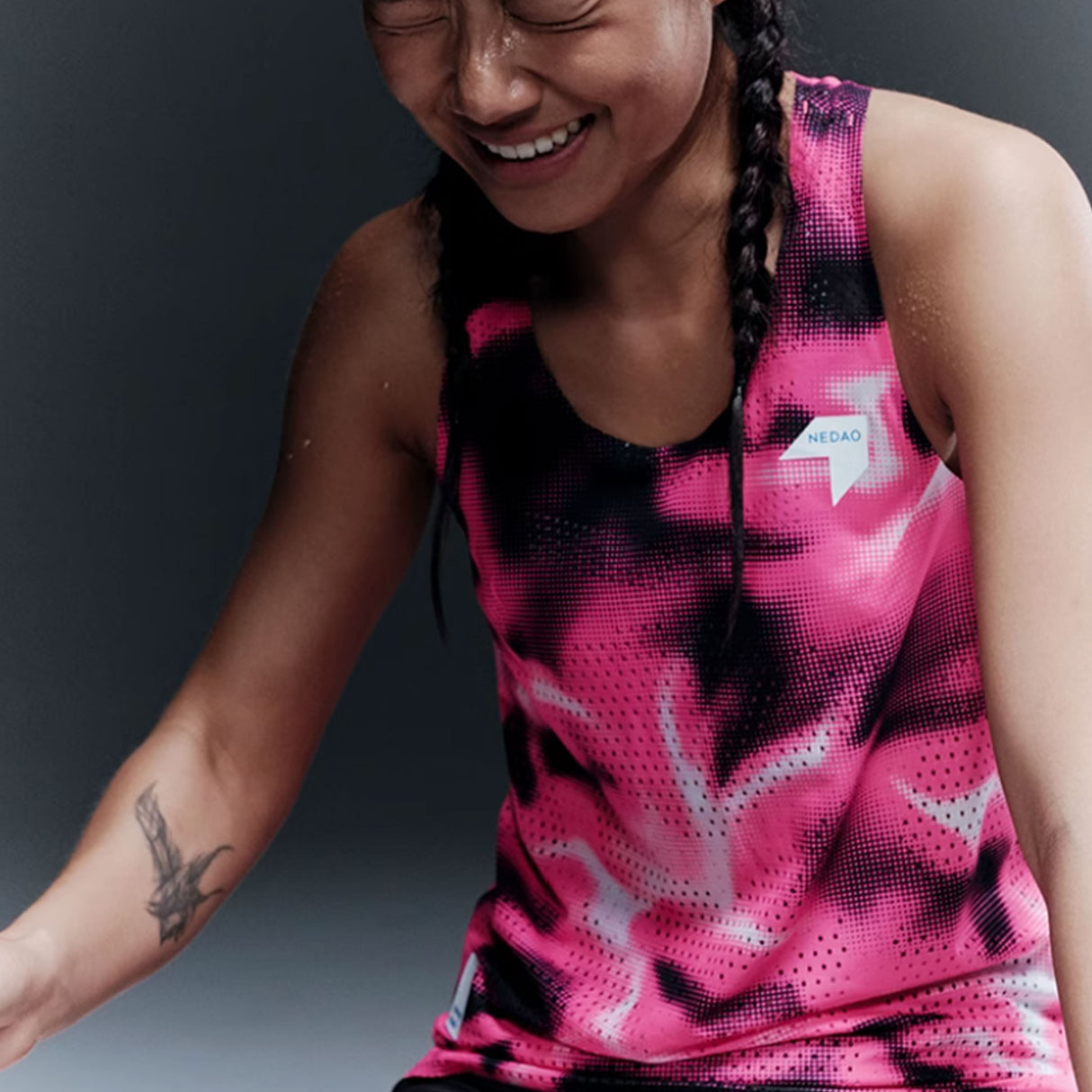 NEDAO Women's QiFlow Racing Singlet One Cut (Special Print Edition)