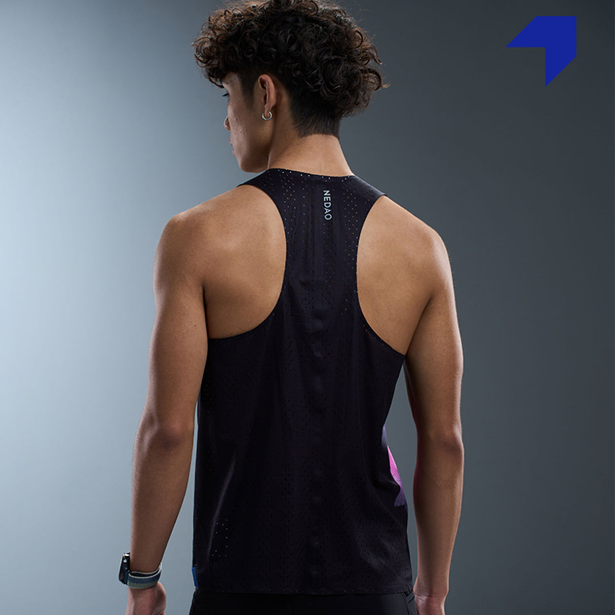 NEDAO Men's QiFlow Racing Singlet One Cut (Special Print Edition)