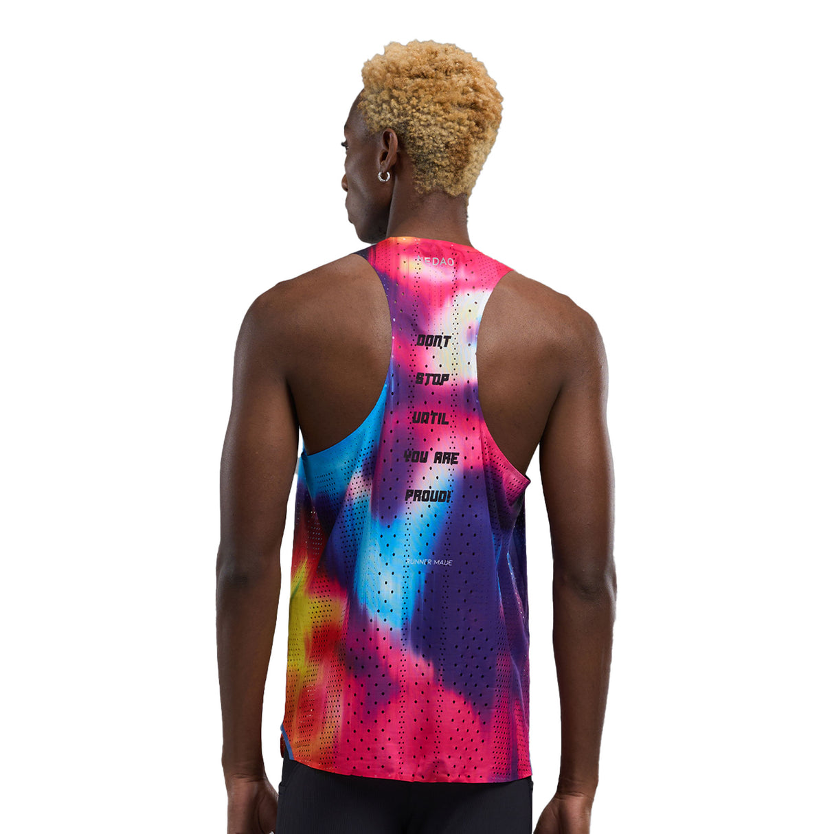 NEDAO MEN'S QIFLOW RACING SINGLET - SPECIAL PRINT EDITION