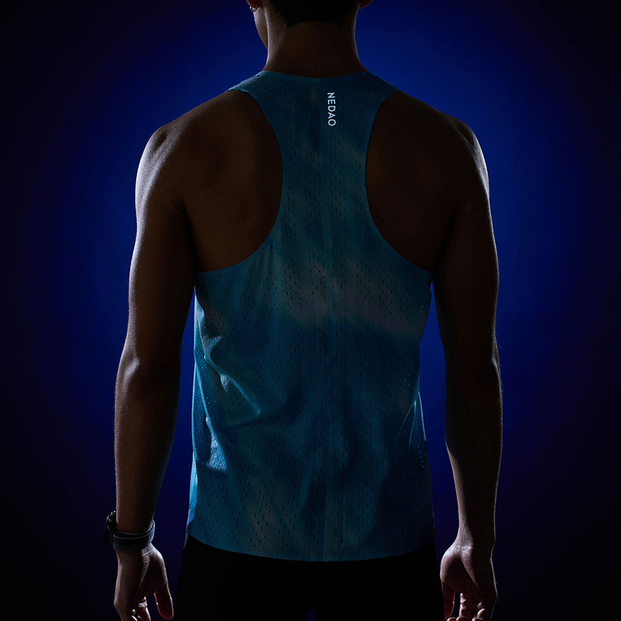 NEDAO Men's QiFlow Racing Singlet One Cut (Special Print Edition)