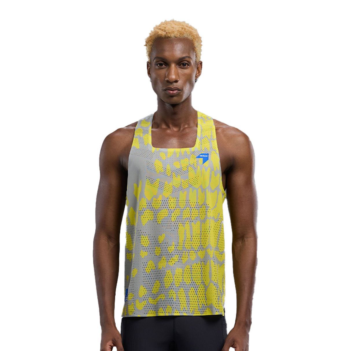 NEDAO MEN'S QIFLOW RACING SINGLET - SPECIAL PRINT EDITION