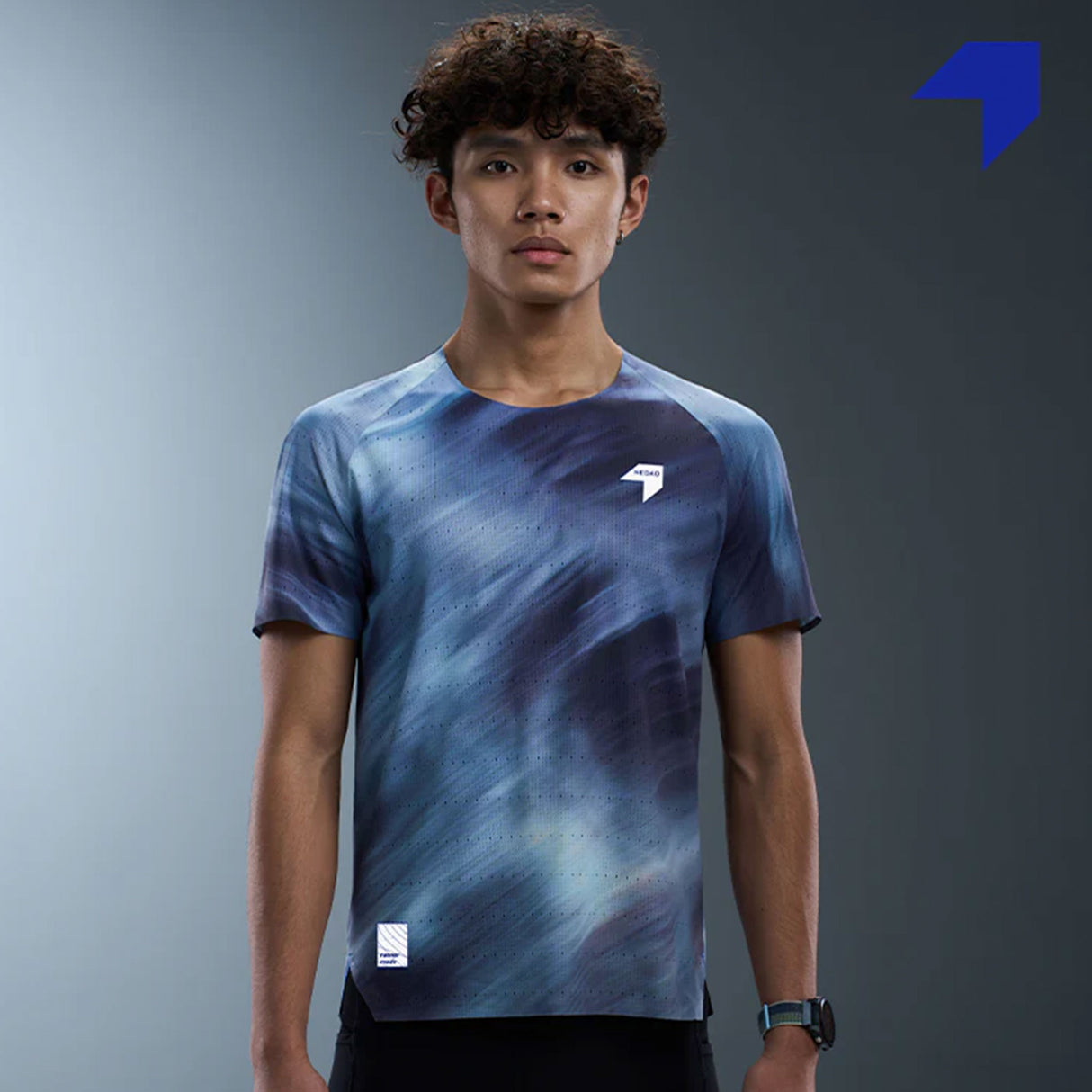 NEDAO MEN'S QIFLOW RUNNING T-SHIRT - SPECIAL PRINT EDITION