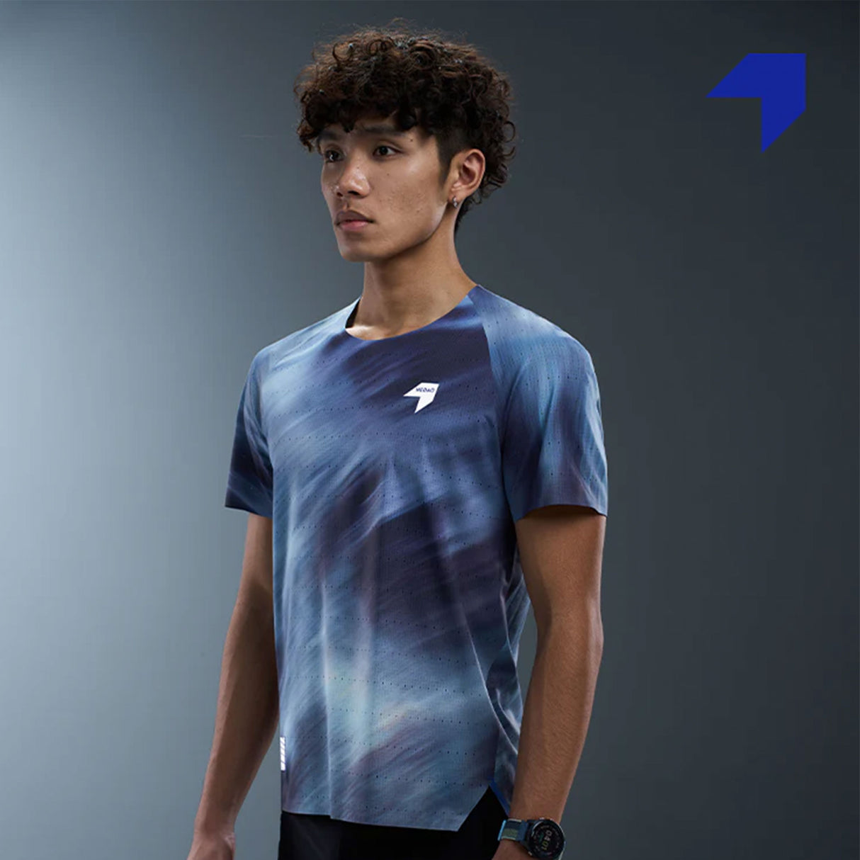 NEDAO MEN'S QIFLOW RUNNING T-SHIRT - SPECIAL PRINT EDITION
