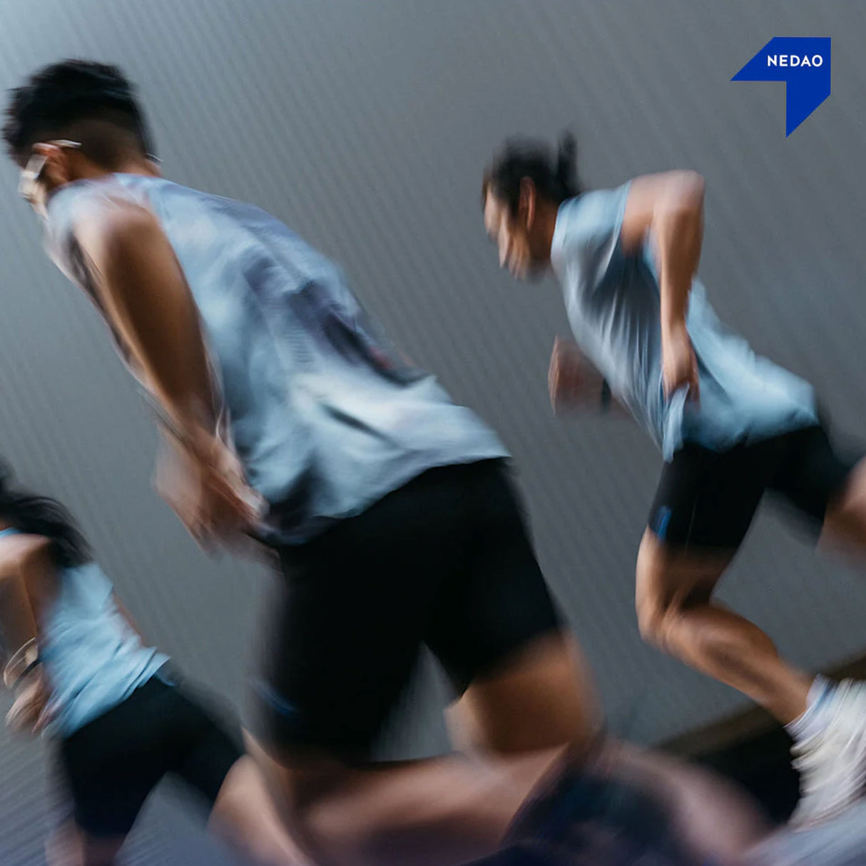 NEDAO MEN'S QIFLOW RUNNING T-SHIRT - SPECIAL PRINT EDITION