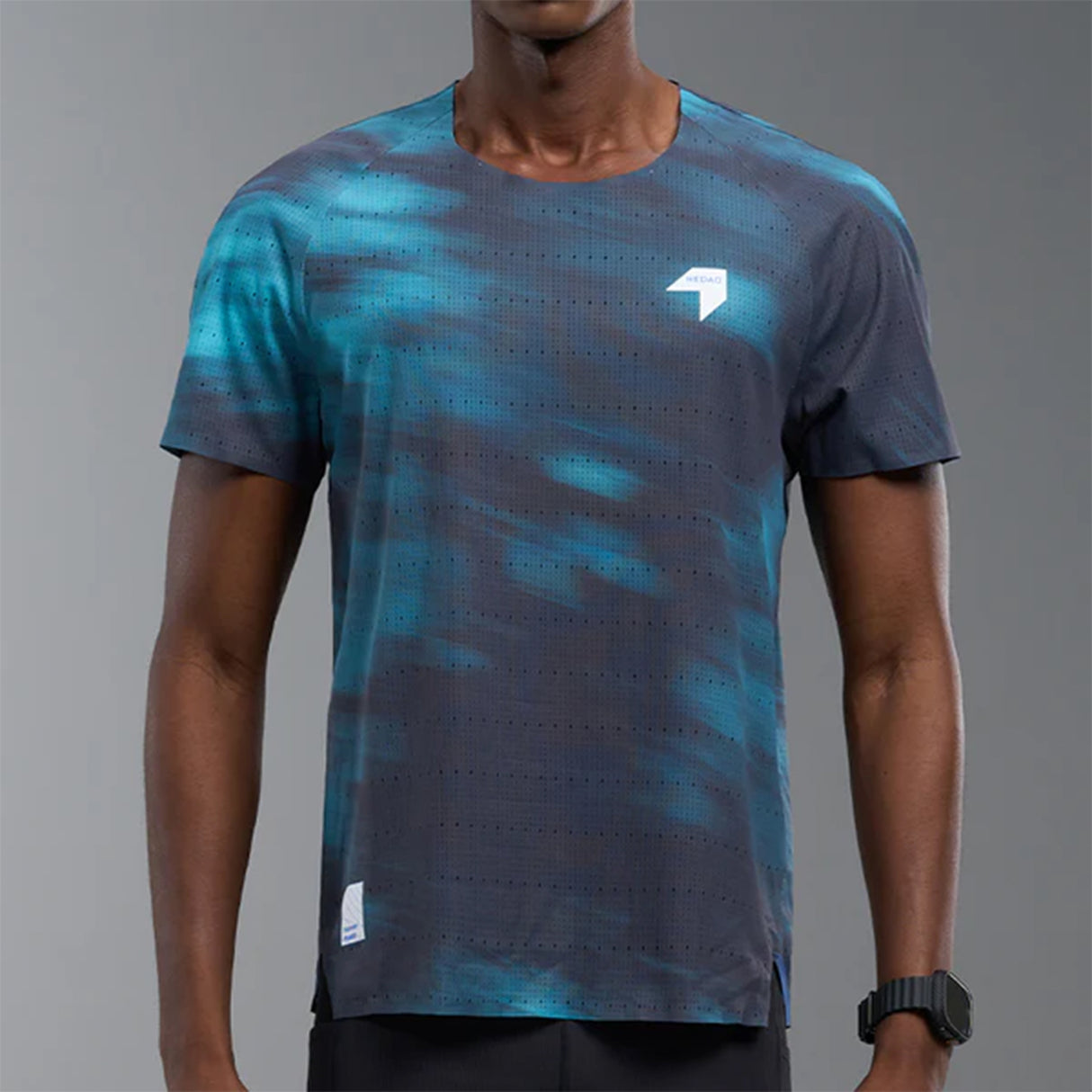NEDAO MEN'S QIFLOW RUNNING T-SHIRT - SPECIAL PRINT EDITION