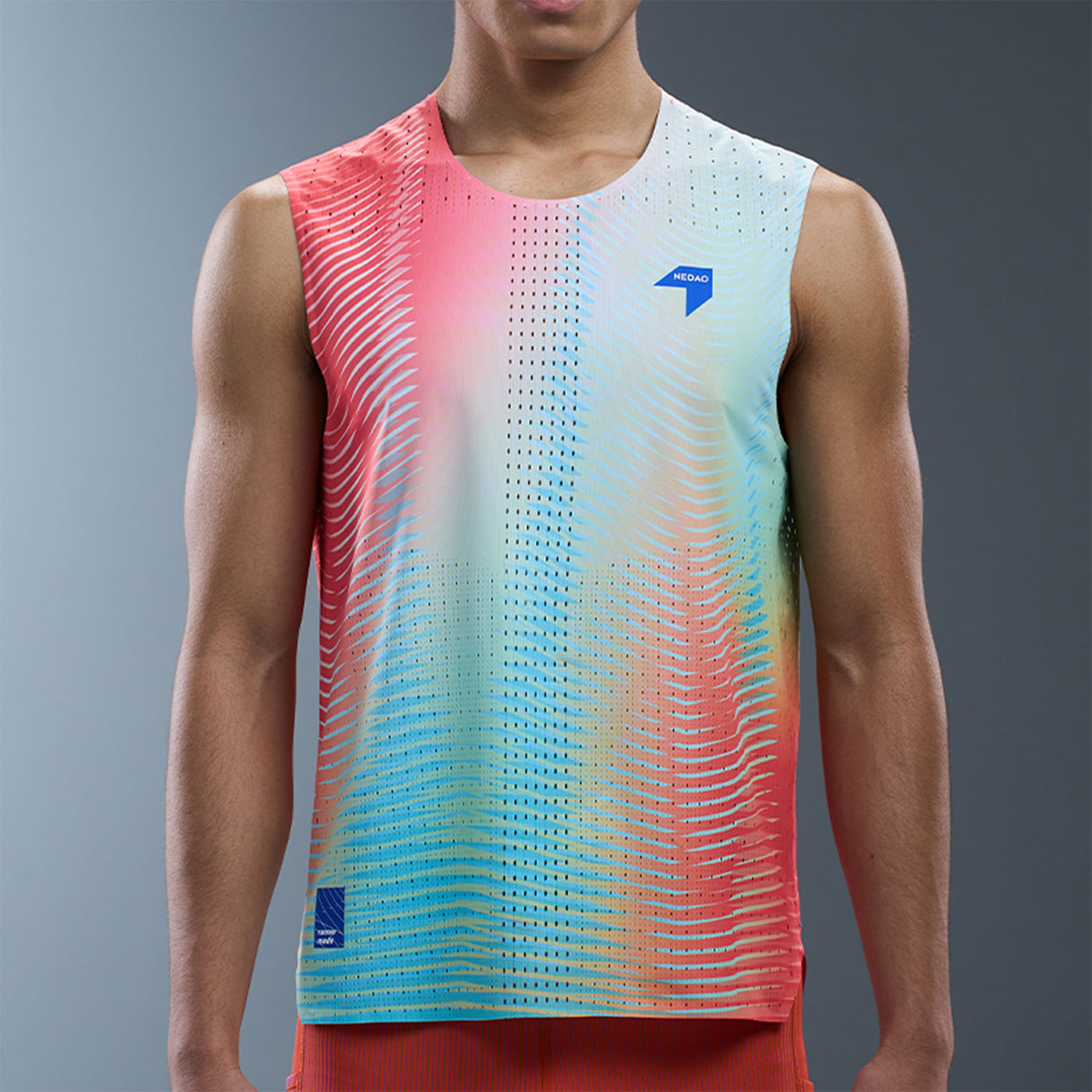 NEDAO MEN'S QIFLOW SLEEVELESS SHIRT V4.0 - SPECIAL PRINT EDITION