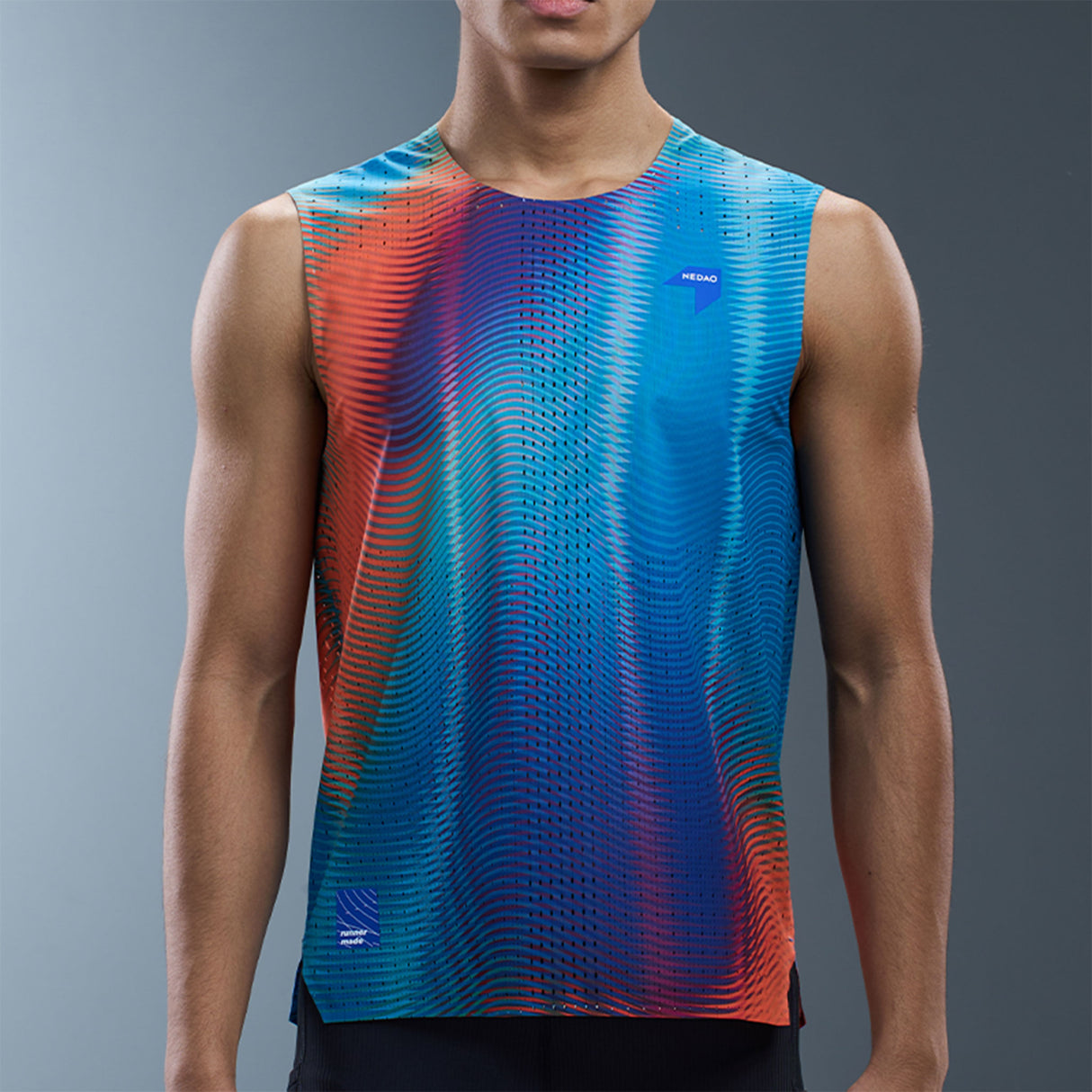 NEDAO MEN'S QIFLOW SLEEVELESS SHIRT V4.0 - SPECIAL PRINT EDITION