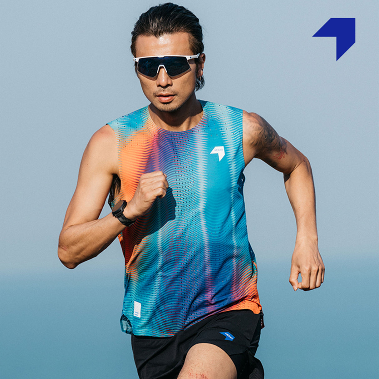 NEDAO MEN'S QIFLOW SLEEVELESS SHIRT V4.0 - SPECIAL PRINT EDITION