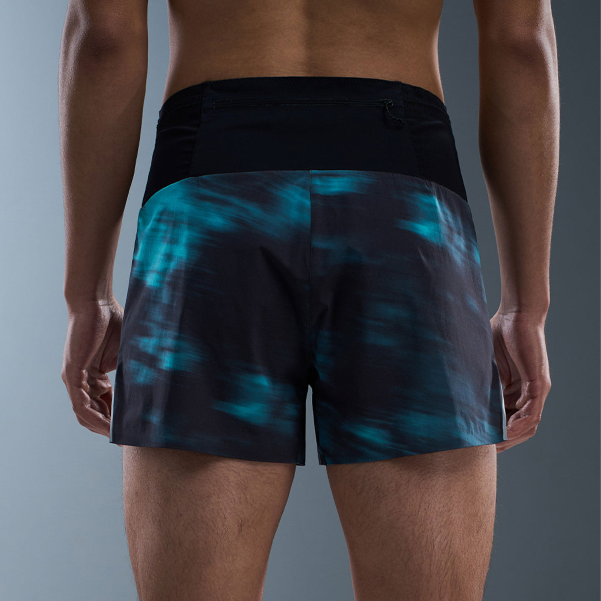NEDAO MEN'S STORAGE RUNNING SHORTS POWERPOUCH 4" - SPECIAL PRINT