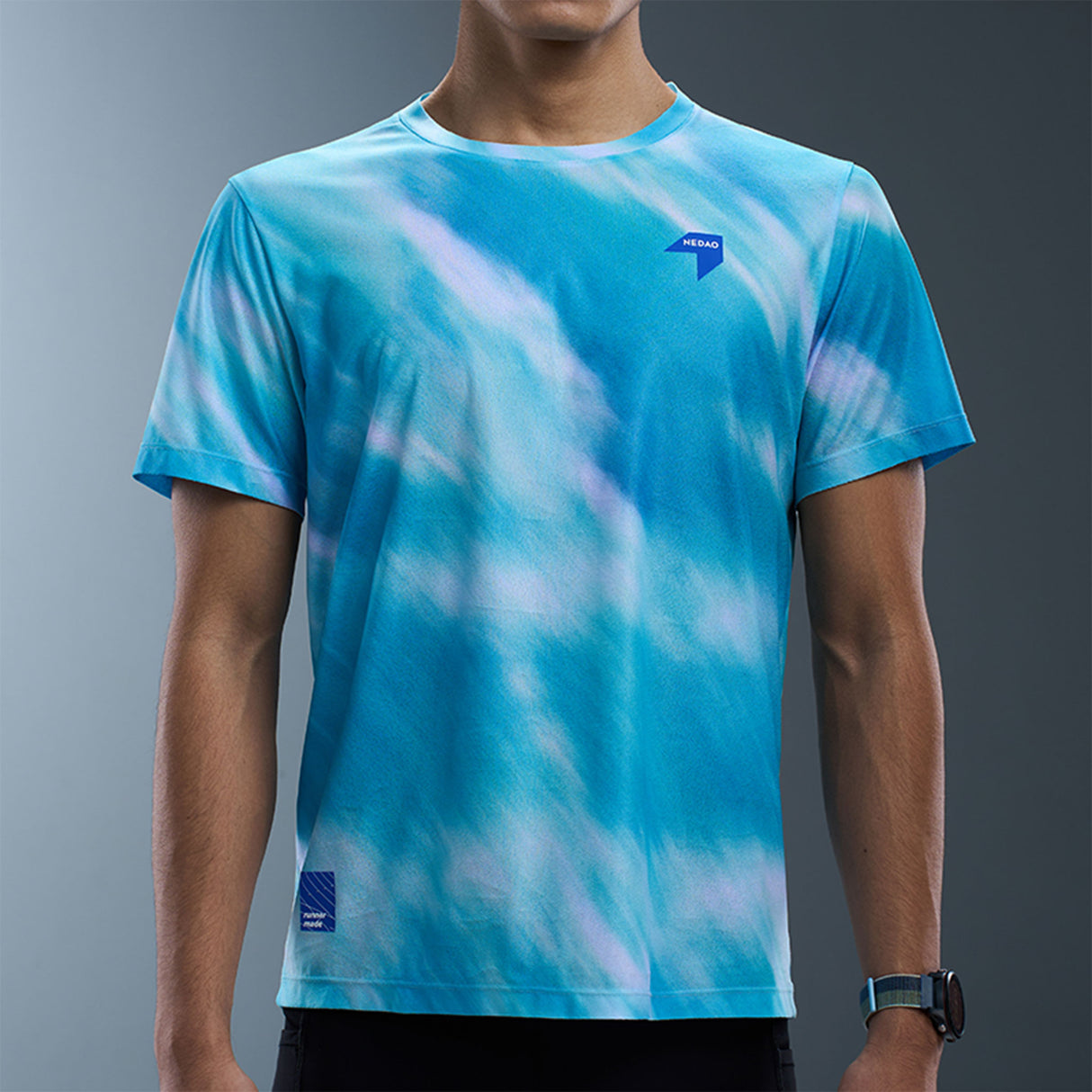 NEDAO MEN'S SWIFTBREEZE DRYFLEX RUNNING T-SHIRT