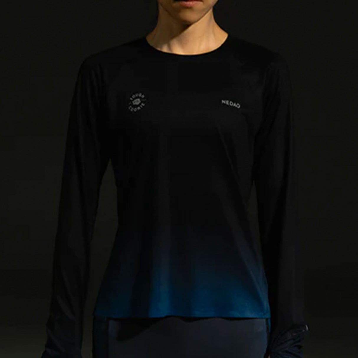 NEDAO MEN'S SWIFTBREEZE RUNNING SHIRT LONG SLEEVE - TOUGH COOKIE LIMITED EDITION