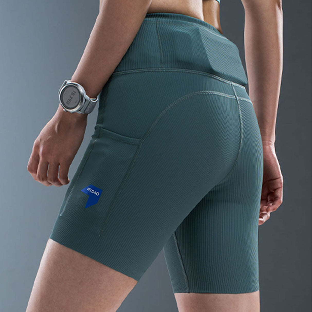 NEDAO WOMEN'S 1/2 LENGTH RUNNING TIGHTS VELOCITY X PRO (7''inseam)