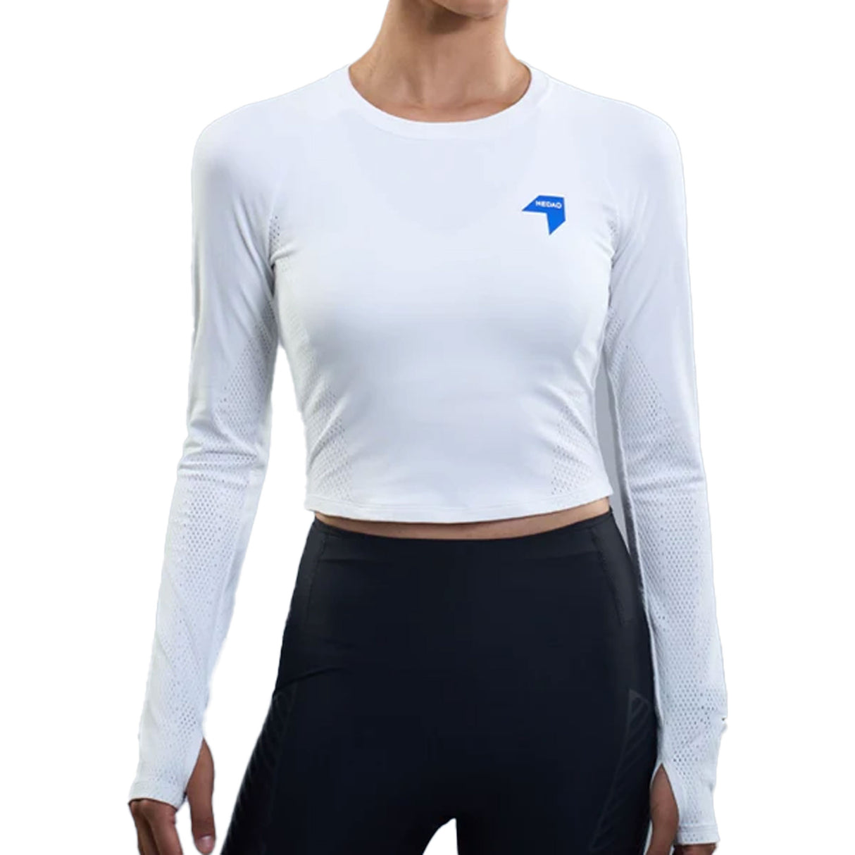 NEDAO WOMEN'S QIFLOW FITTED CREW LONG SLEEVE