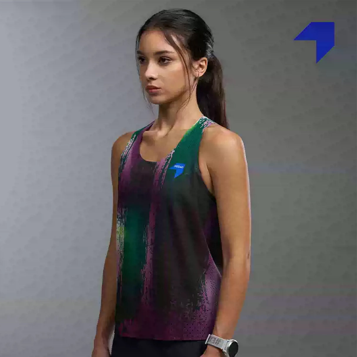 NEDAO Women's QiFlow Racing Singlet One Cut (Special Print Edition)