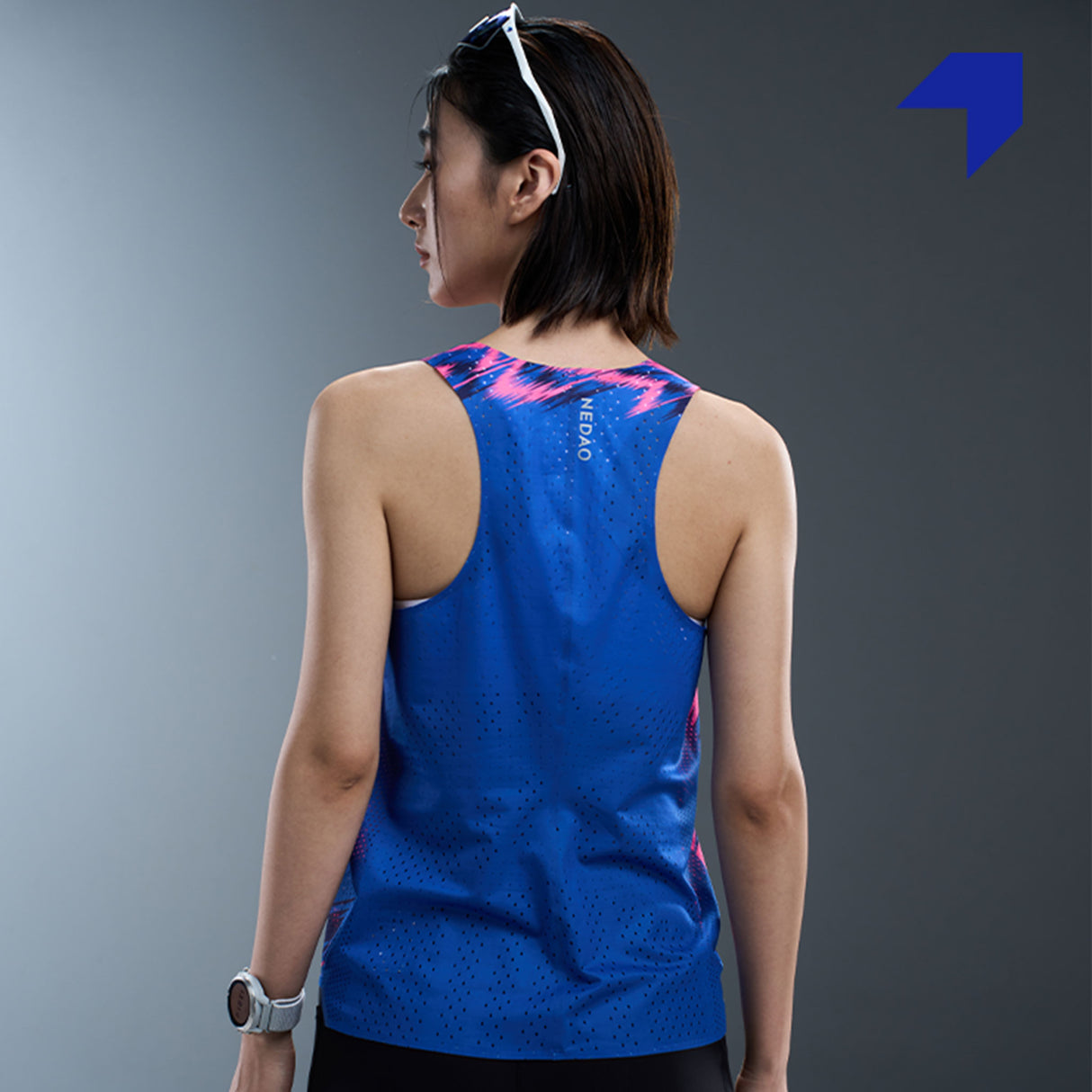 NEDAO Women's QiFlow Racing Singlet One Cut (Special Print Edition)