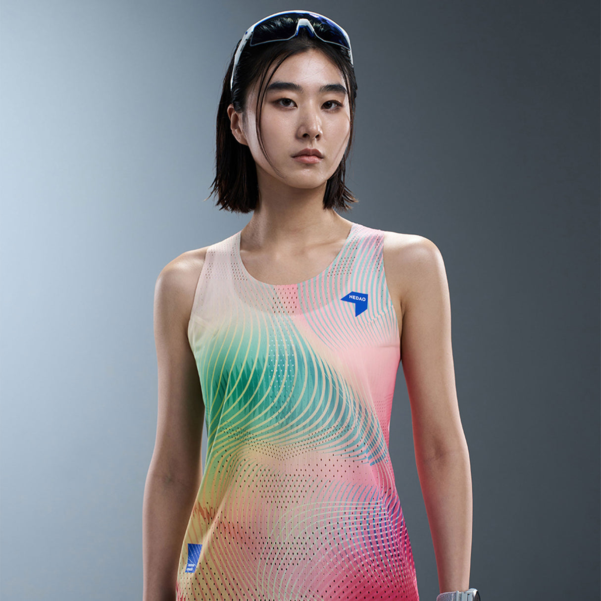 NEDAO Women's QiFlow Racing Singlet One Cut (Special Print Edition)